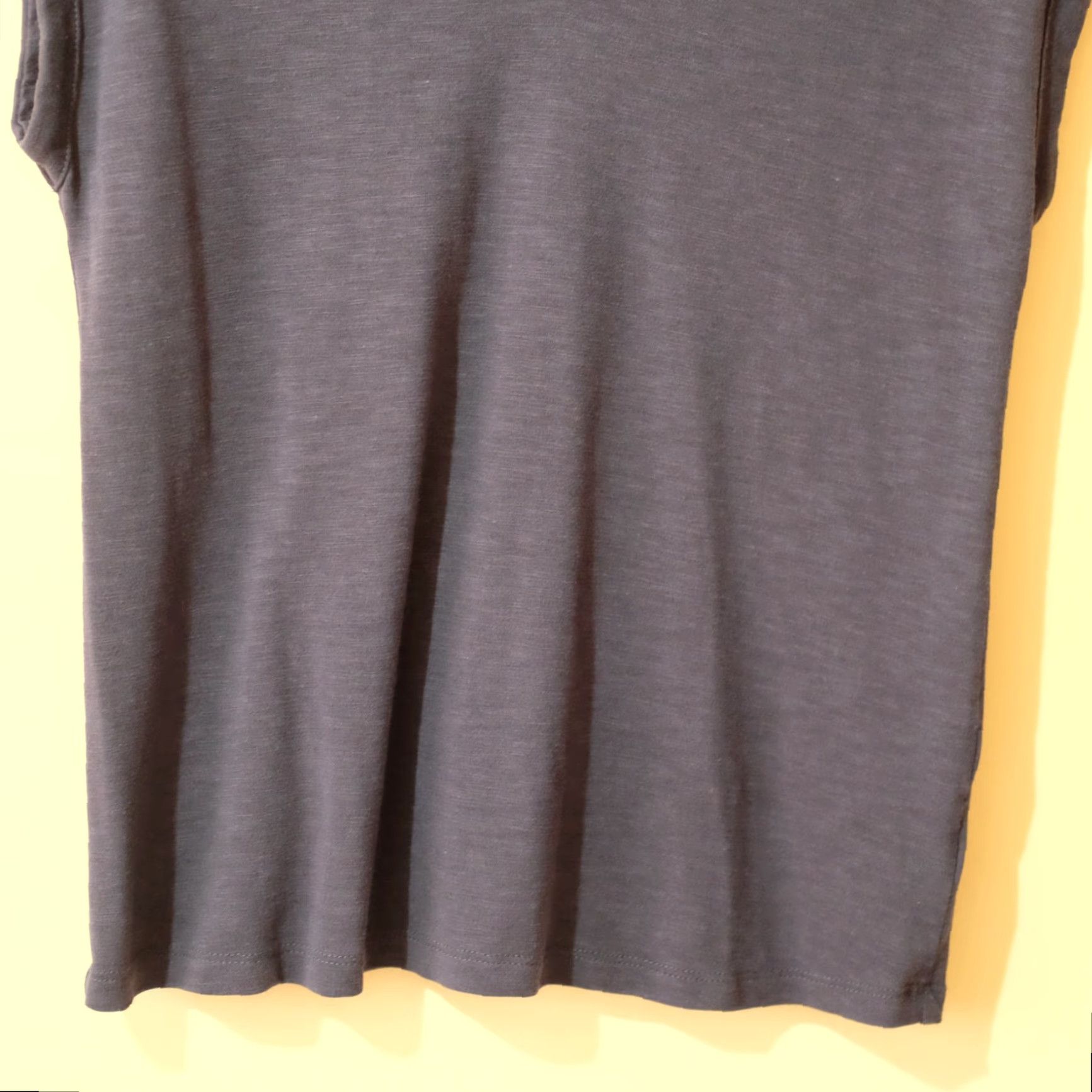 Jessica Simpson Jessica Simpson Knit Top Shirt Navy Women's S V-Neck Dolman Short Sleeve Knit Top Size S / US 4 / IT 40 - 3 Thumbnail