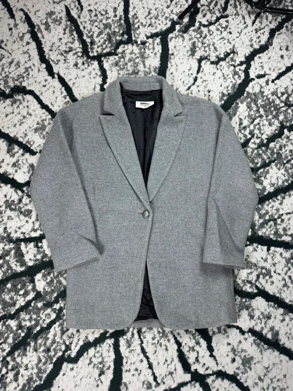Maison Margiela MM6 coat gray wool 42 IT