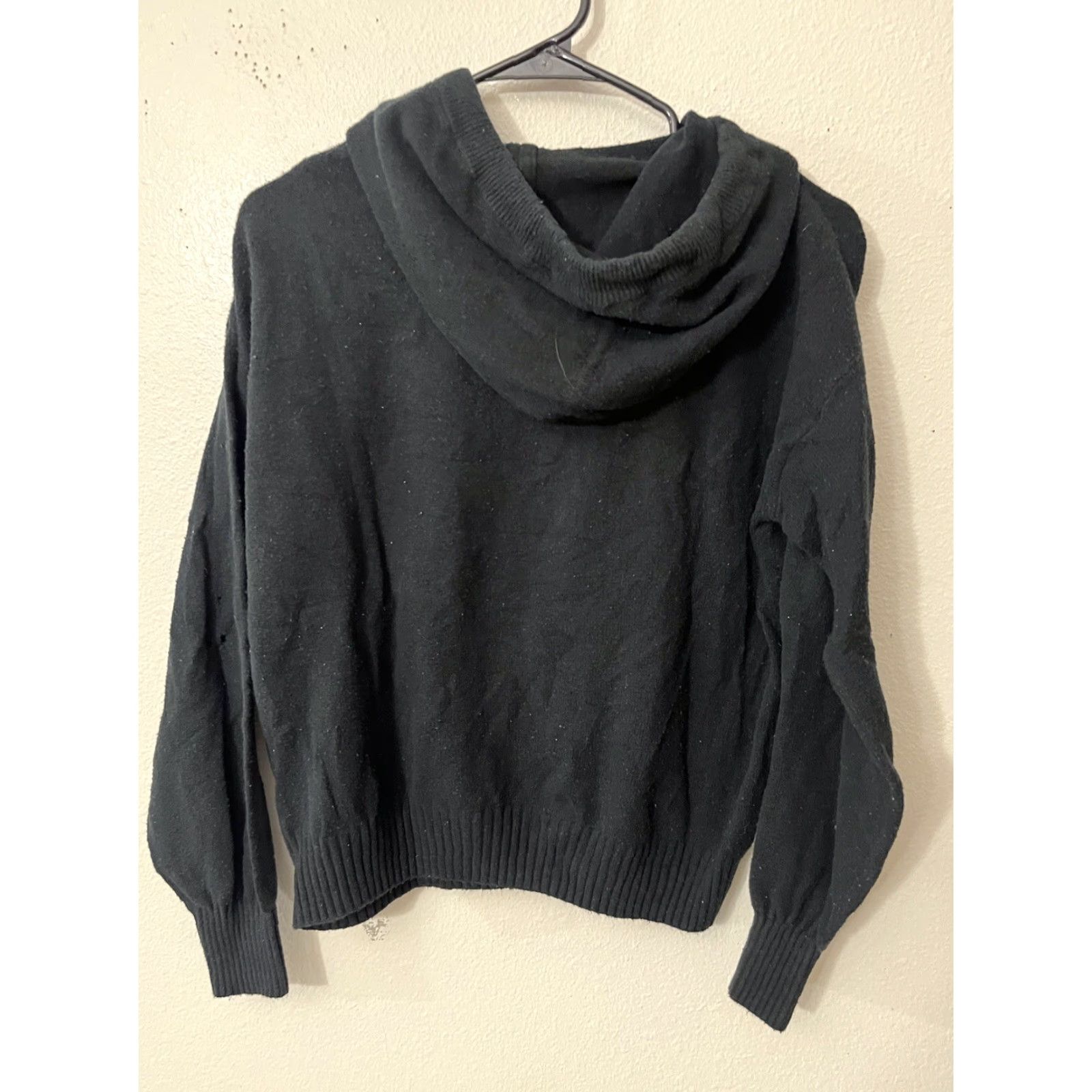 Gap GAP Hoodie Pullover Women’s M Black Cotton Polyester Sweatshirt Regular Women’s Pullover Hoodie Pocket Hooded Crew Neck Size M / US 6-8 / IT 42-44 - 4 Thumbnail