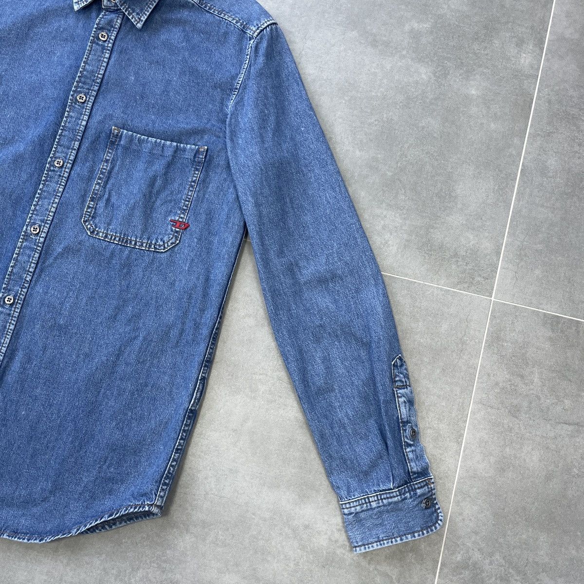 Diesel Diesel Button Shirt Size L Size US L / EU 52-54 / 3 - 6 Thumbnail
