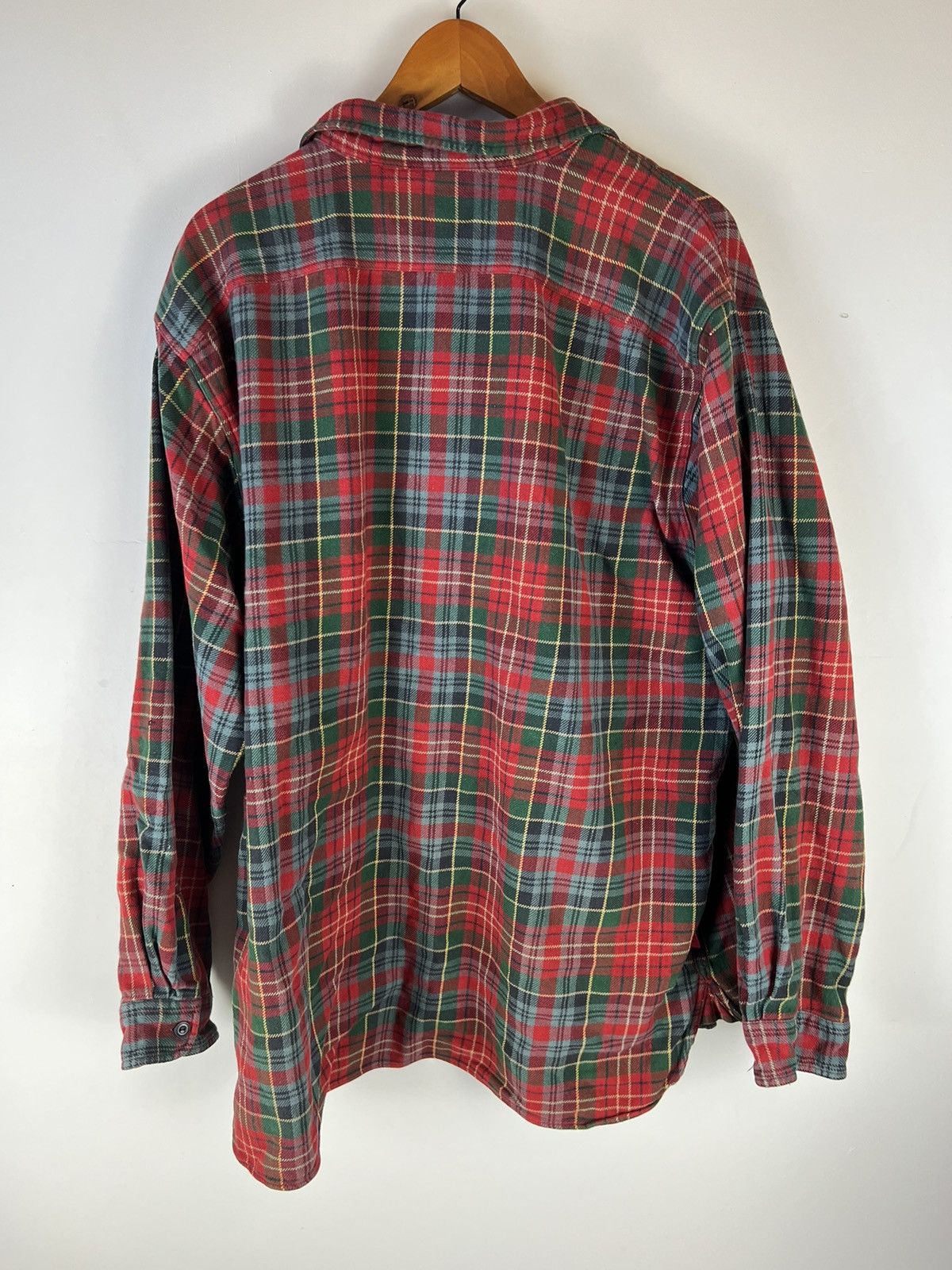Polo Ralph Lauren × Vintage Vintage Polo Sport Ralph Lauren Flannel Size US XL / EU 56 / 4 - 2 Thumbnail