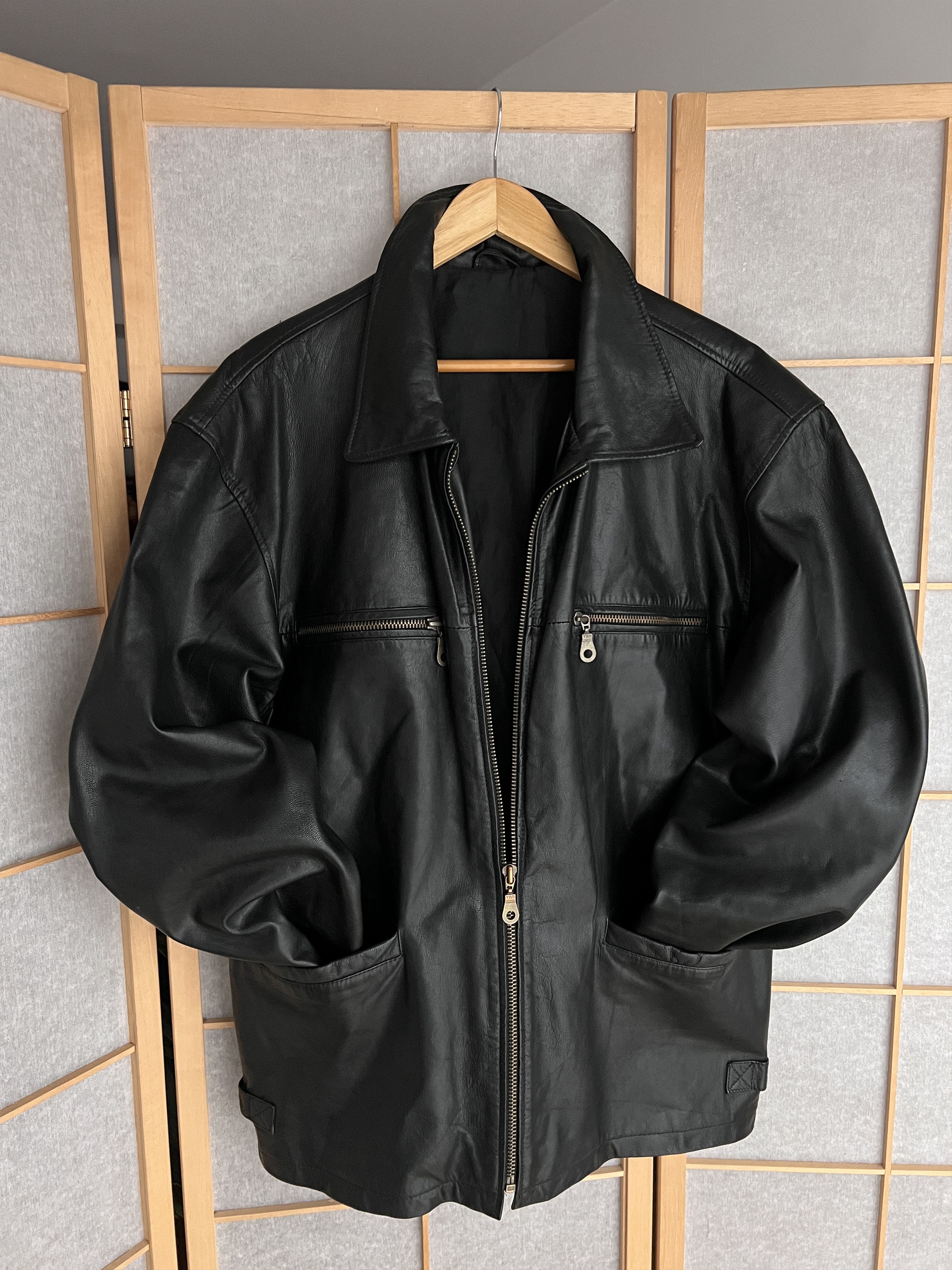 If Six Was Nine Japanese shine leather jacket 2000s rick owens kapital style Size US L / EU 52-54 / 3 - 8 Thumbnail