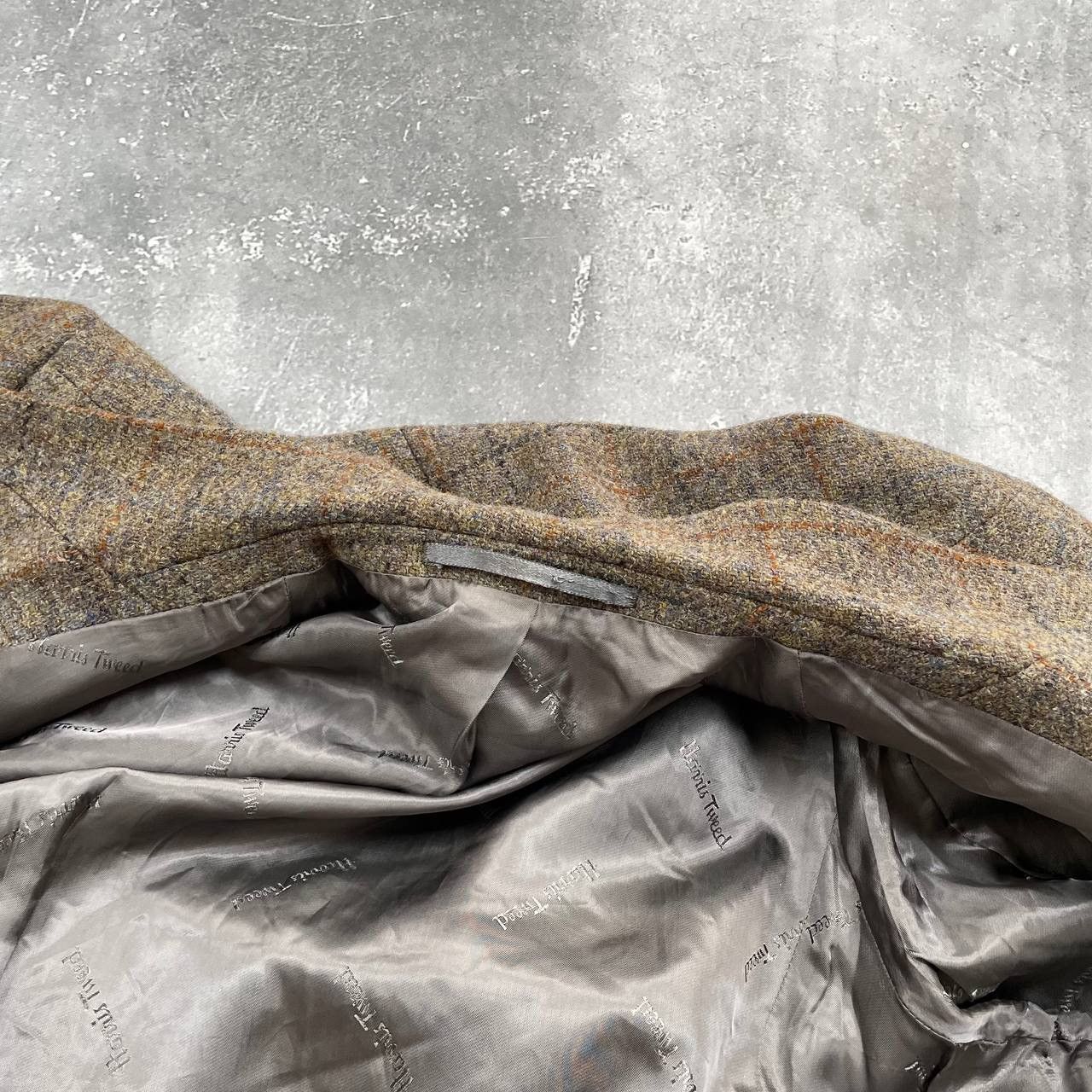 Harris Tweed Vintage Harris Tweed Walbusch Wool Blazer Gray Size 29 Size 52R - 16 Thumbnail