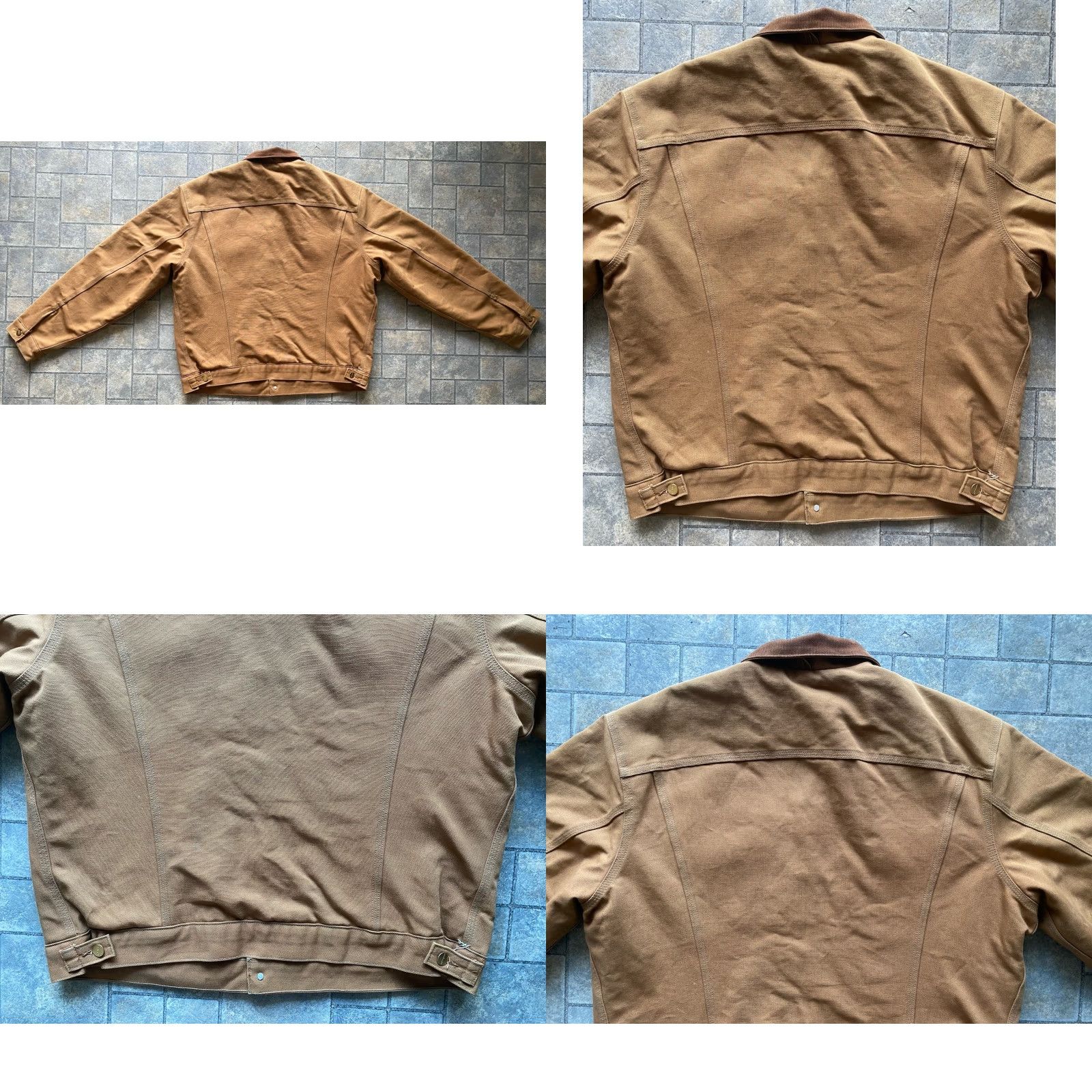 Carhartt VINTAGE Carhartt J09 BRN Jacket Coat Men’s 46 Tall Brown Blanket Lined Damaged Size US S / EU 44-46 / 1 - 9 Thumbnail