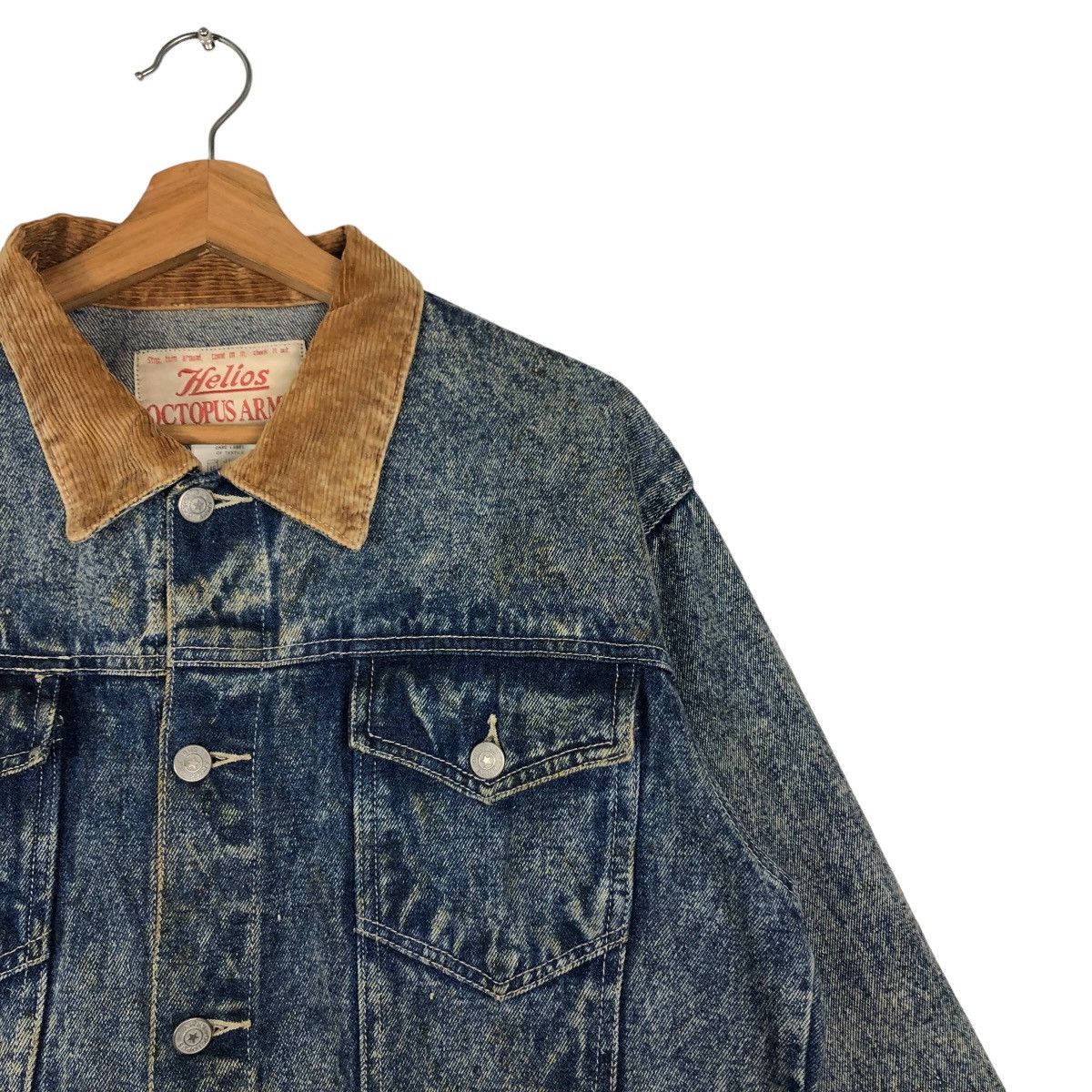 Japanese Brand 🔥90’s Vintage Denim Chore Jacket Octopus Army Issey Miyake Size US M / EU 48-50 / 2 - 4 Thumbnail