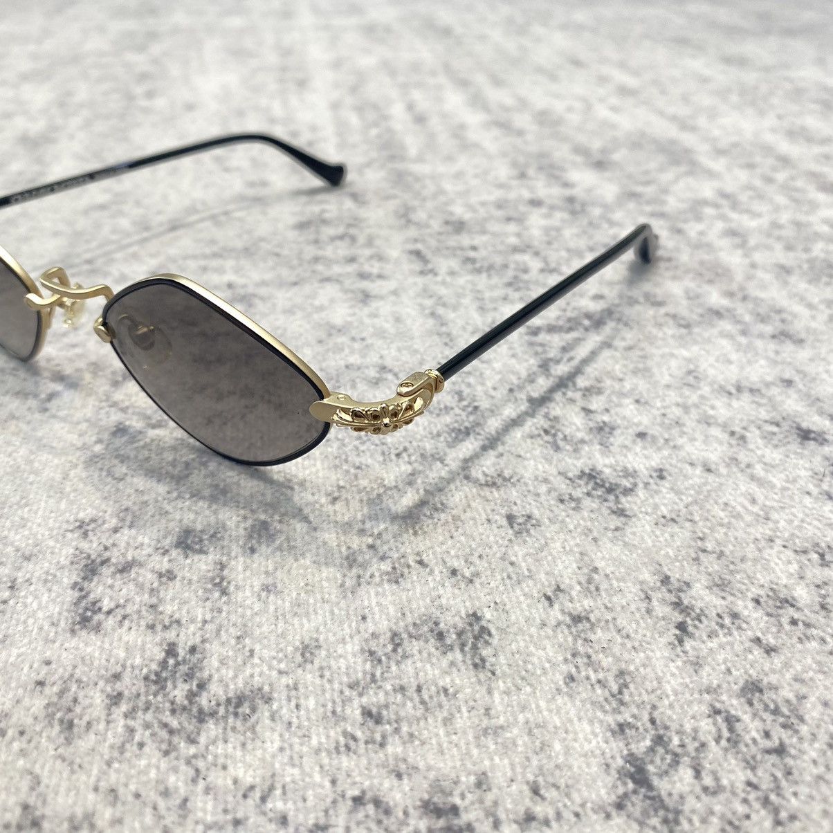 Chrome Hearts CHROME HEARTS DIAMOND DOG Matte Black/Matte Gold PlatedBlack Size ONE SIZE - 4 Thumbnail