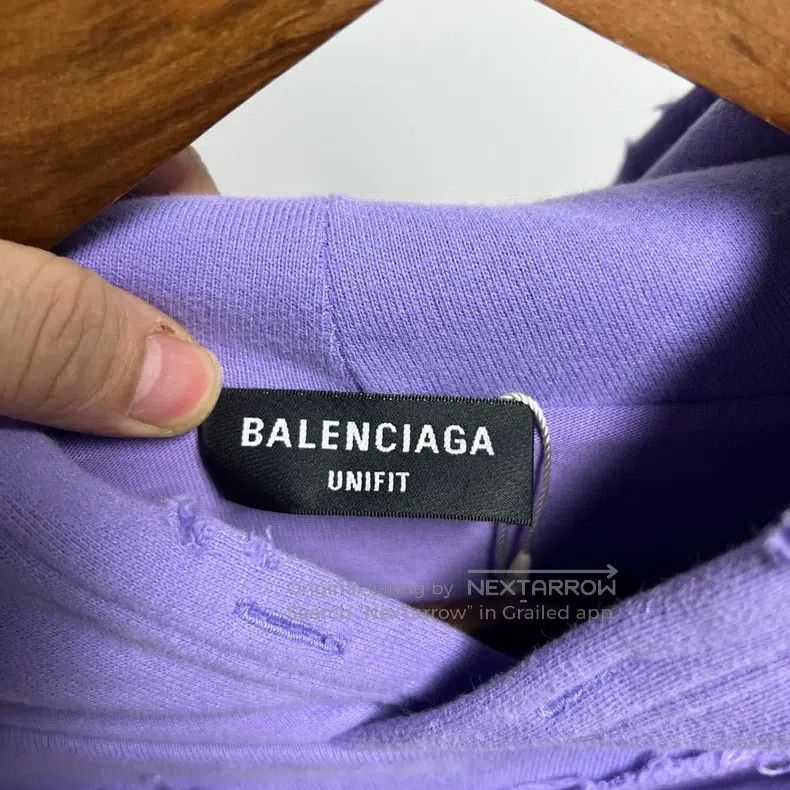 Other Balenciaga Distressed Hoodie Size US S / EU 44-46 / 1 - 3 Thumbnail