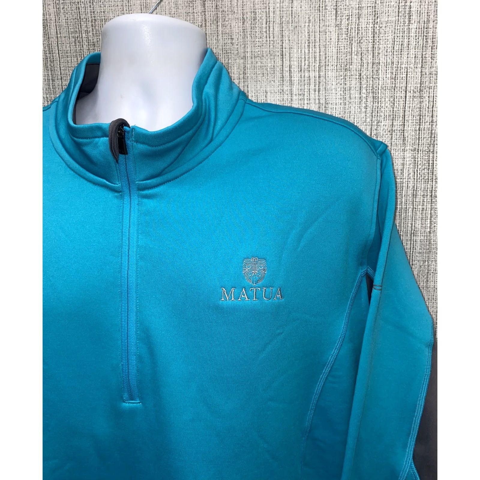 Under Armour Under Armour Mens Teal Gray 1/2 Zip Pullover Jacket 2XL TEXAS RANGERS NWT Size US XXL / EU 58 / 5 - 2 Thumbnail