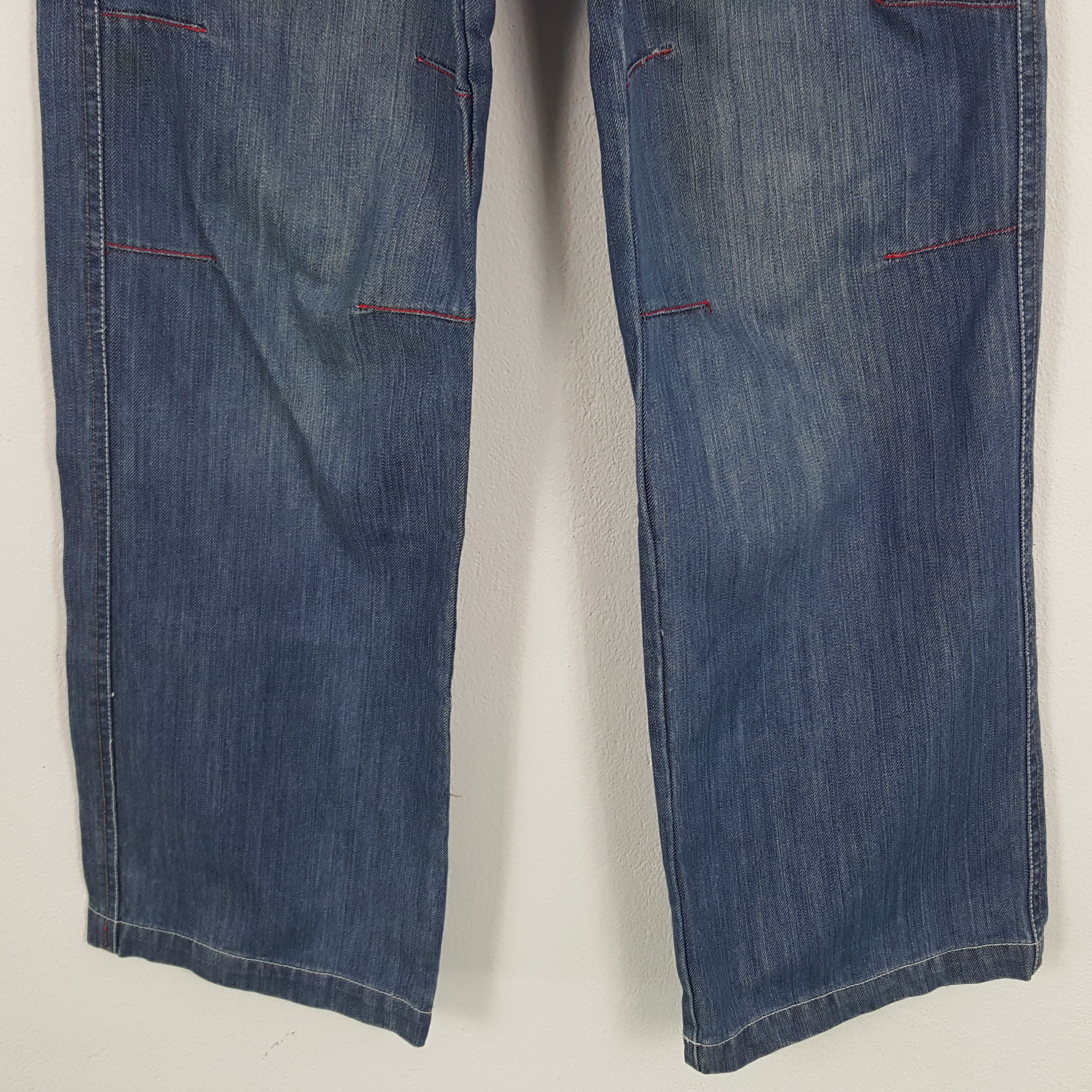 Karl Kani × Vintage Vintage Karl Kani CH79 Cargo Denim Jeans Size US 27 - 3 Thumbnail