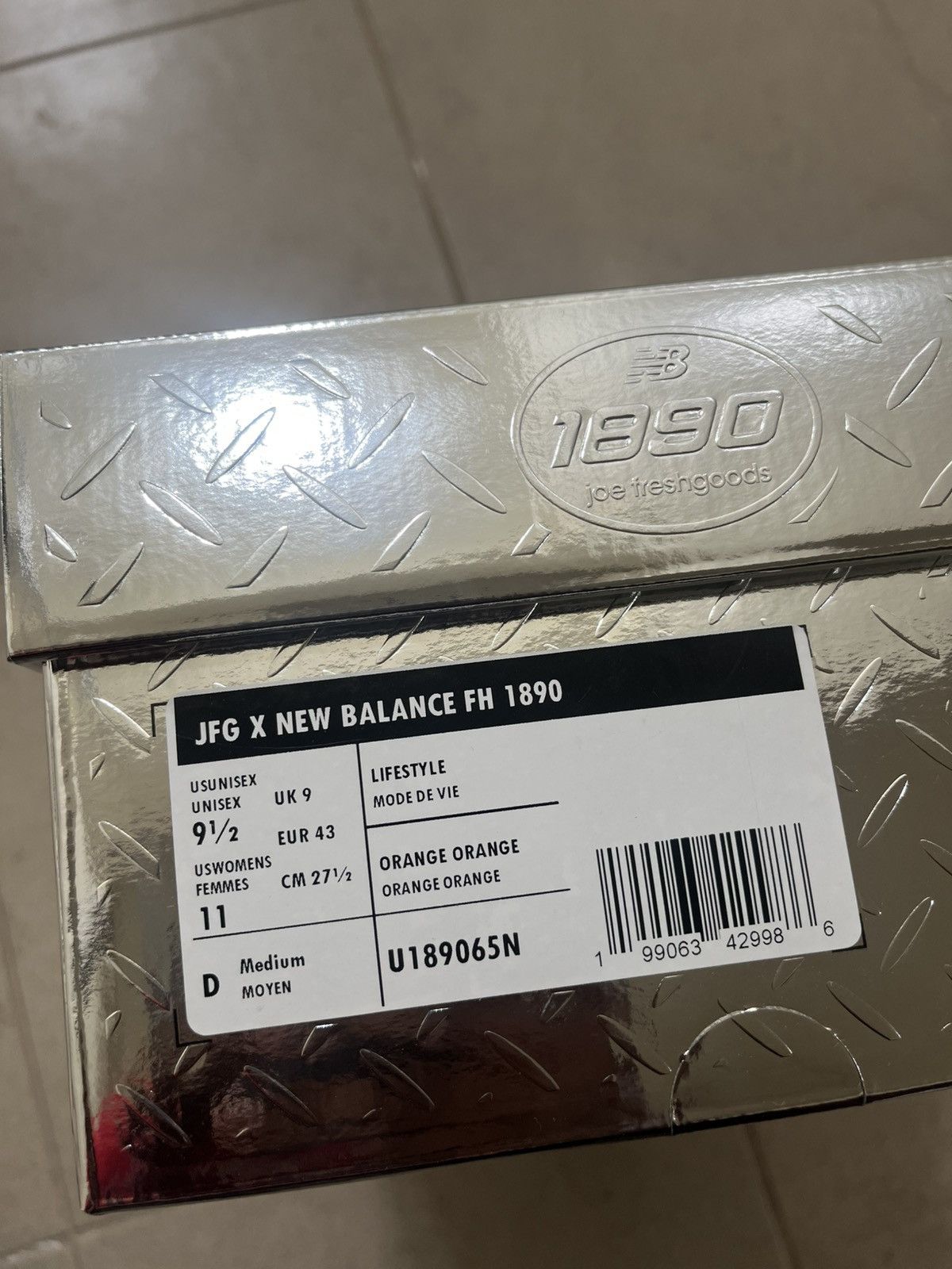 Joe Freshgoods × New Balance JFG x New Balance Finger Waves Sz 9.5us Size US 9.5 / EU 42-43 - 13 Thumbnail