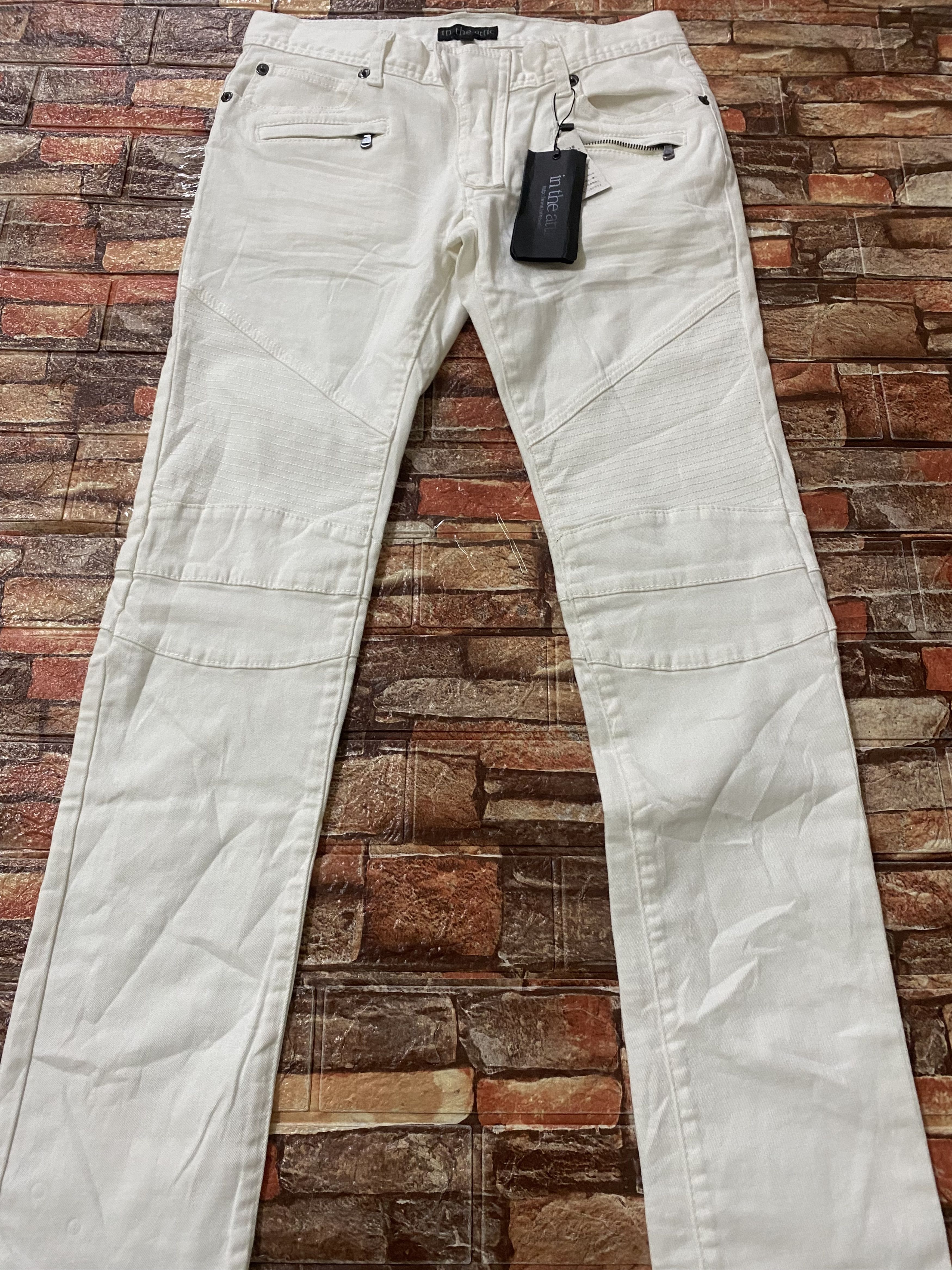In The Attic SS18 NWT Biker Jeans In The Attic Size US 31 - 3 Thumbnail