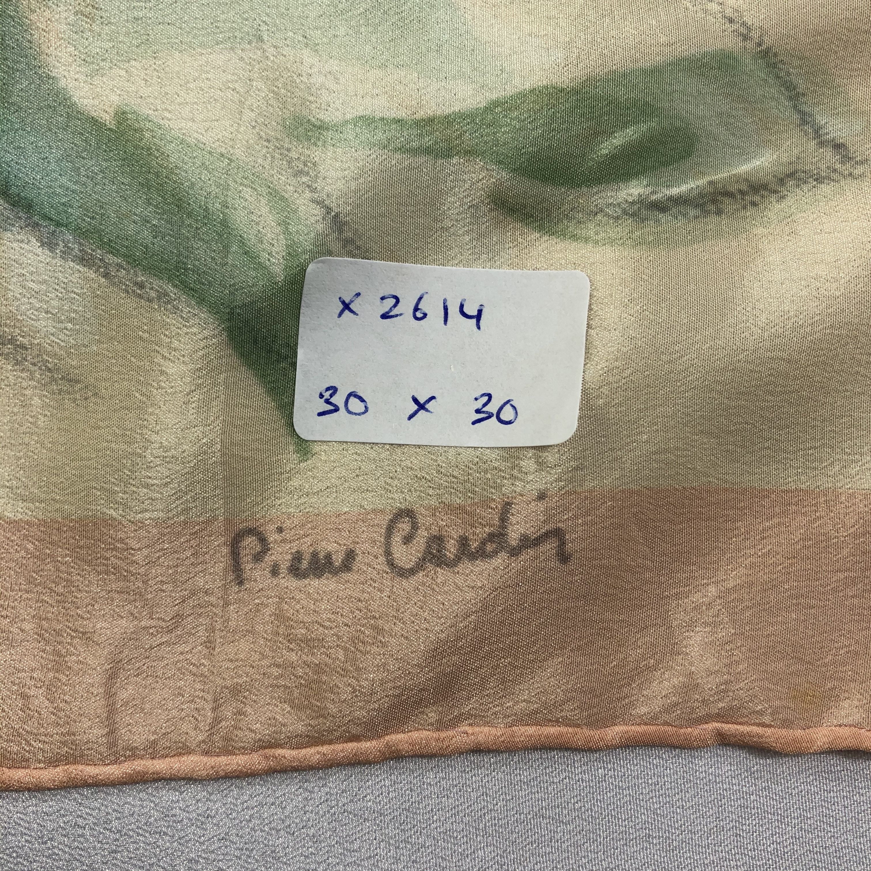 Pierre Cardin × Vintage Vintage Pierre Cardin Silk Scarf Size ONE SIZE - 7 Thumbnail