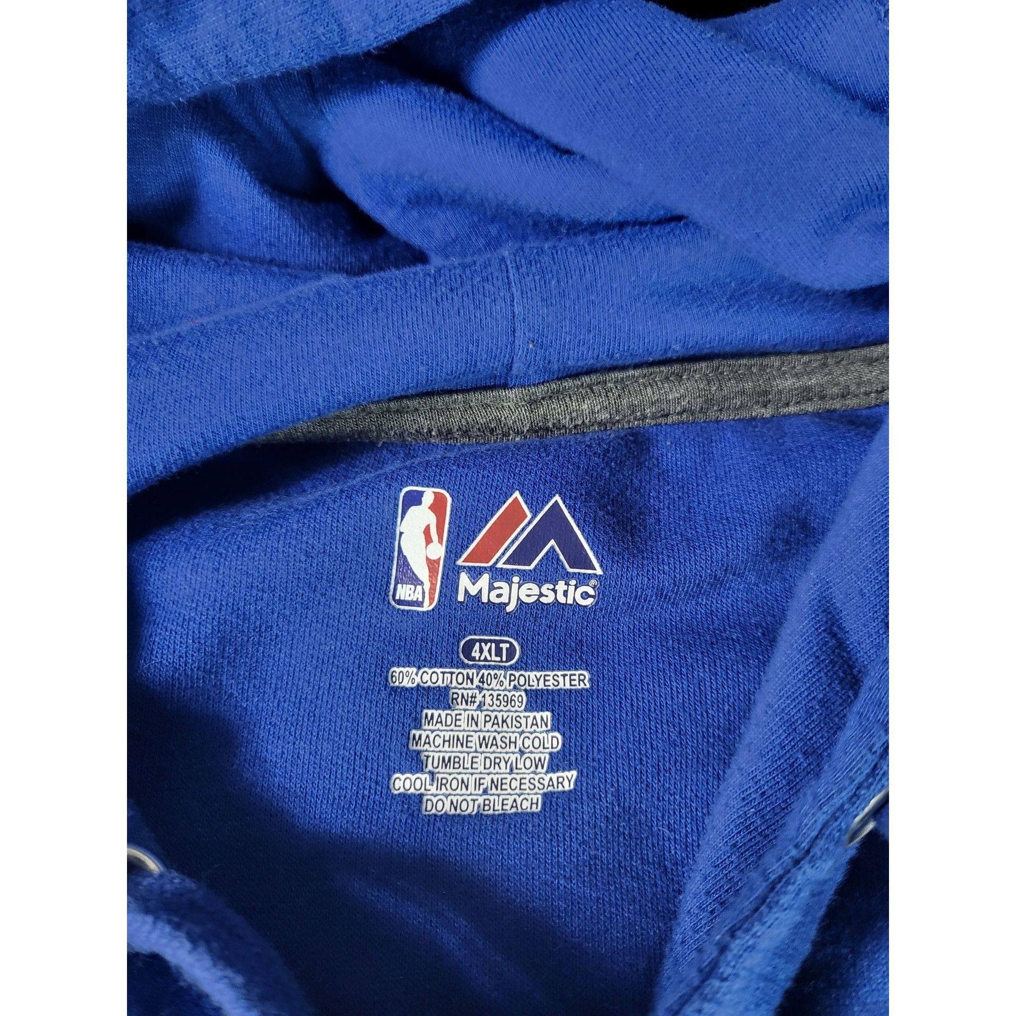 Majestic Dallas Mavericks Hoodie Men Sz 4XLT Majestic NBA Oversized B Size US XXL / EU 58 / 5 - 6 Thumbnail