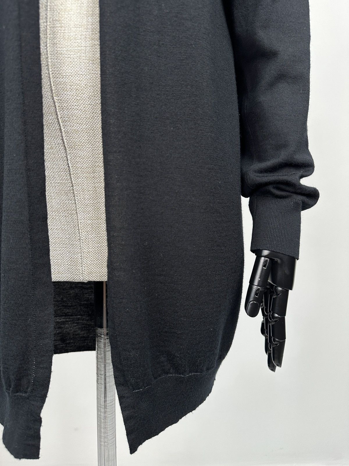 John Smedley JOHN SMEDLEY 100% Merino Wool Extrafine Open Front Cardigan Size L / US 10 / IT 46 - 7 Thumbnail
