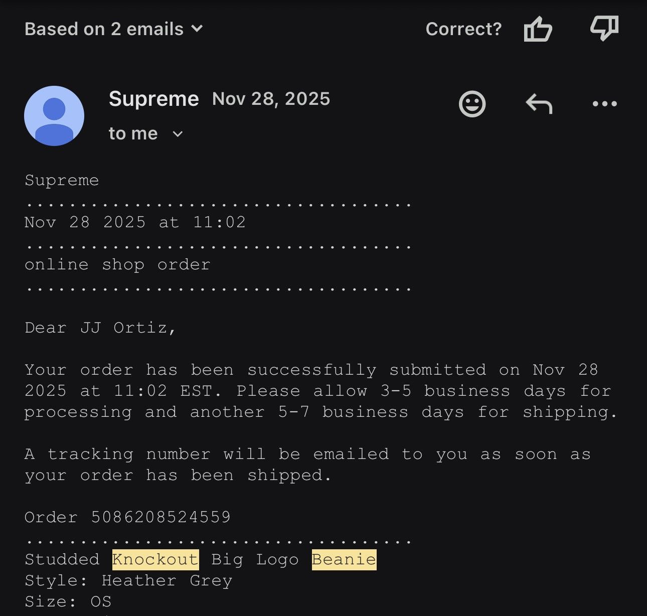 Supreme Supreme Knockout Studded Beanie Size ONE SIZE - 5 Thumbnail