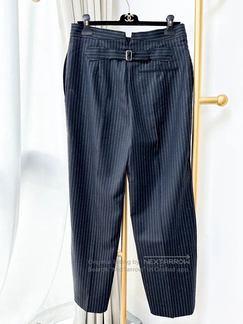 Chanel Chanel 19A Egypt Series Black Gold Thin Striped Casual Pa Size 26" / US 2 / IT 38 - 4 Thumbnail