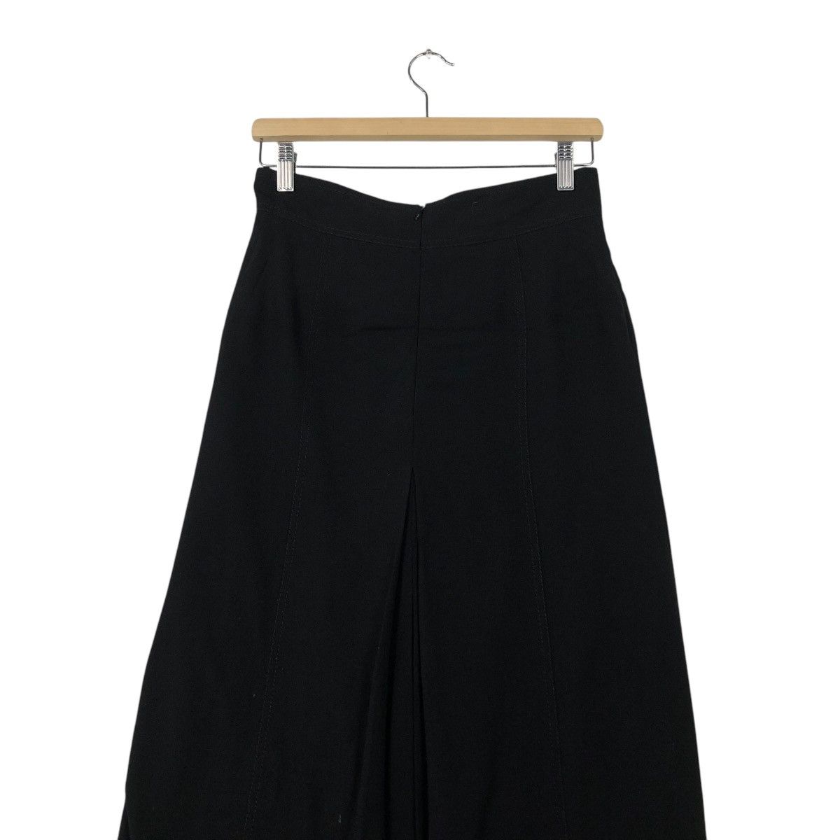Dries Van Noten 🔥RICH BLACK LONG SKIRT RUNWAY DRIES VAN NOTEN BELGIUM Size 28" / US 6 / IT 42 - 12 Thumbnail