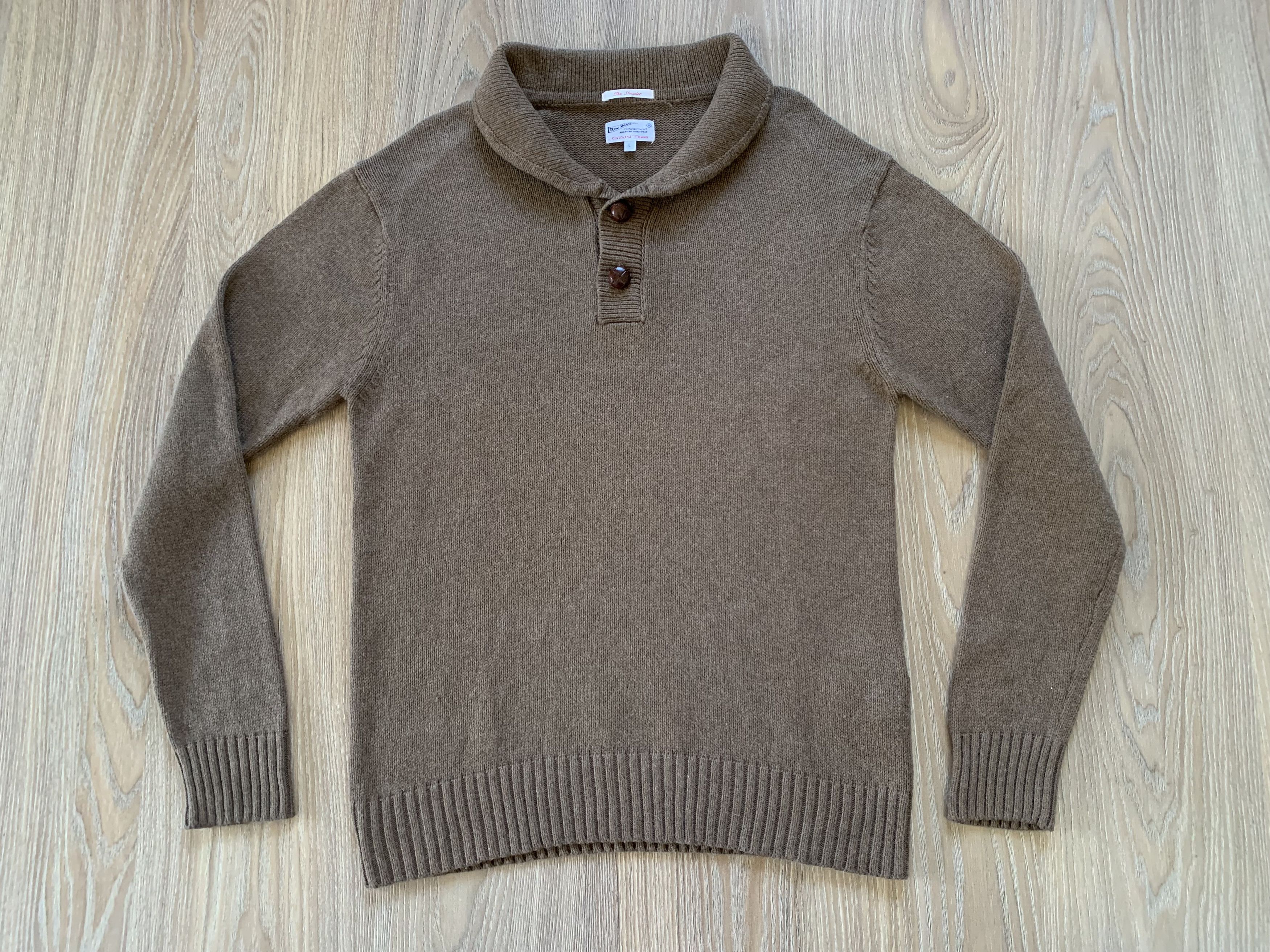Gant Gant Rugger Wool Sweater The Shawler Size US L / EU 52-54 / 3 - 2 Thumbnail