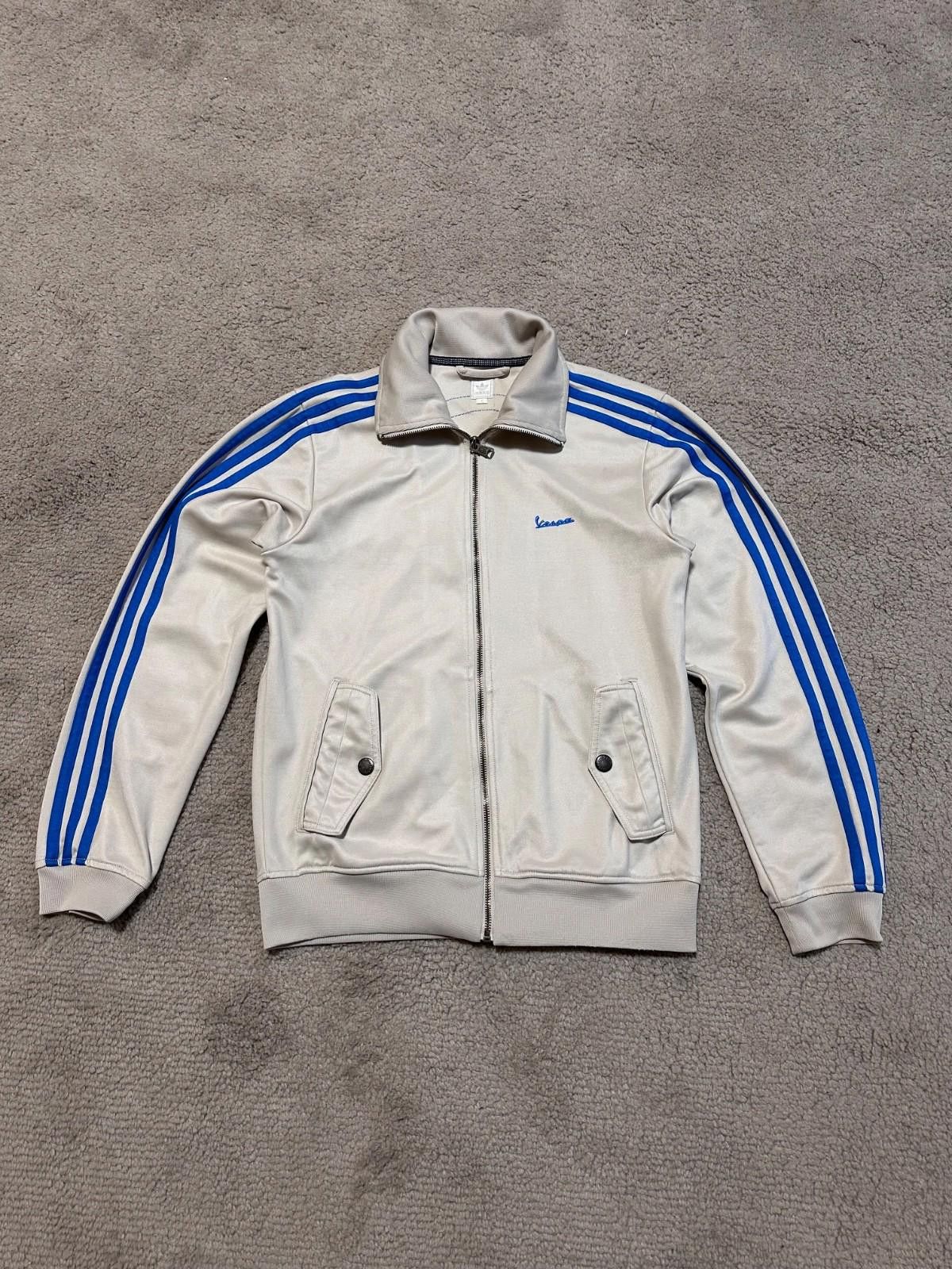 Adidas Adidas Vespa Mens Tracksuit Jacket Track Top Retro Rare S Size US S / EU 44-46 / 1 - 1 Thumbnail