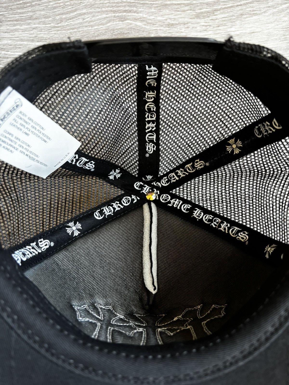 Chrome Hearts Chrome Hearts Triple Cross Hat Size ONE SIZE - 3 Thumbnail