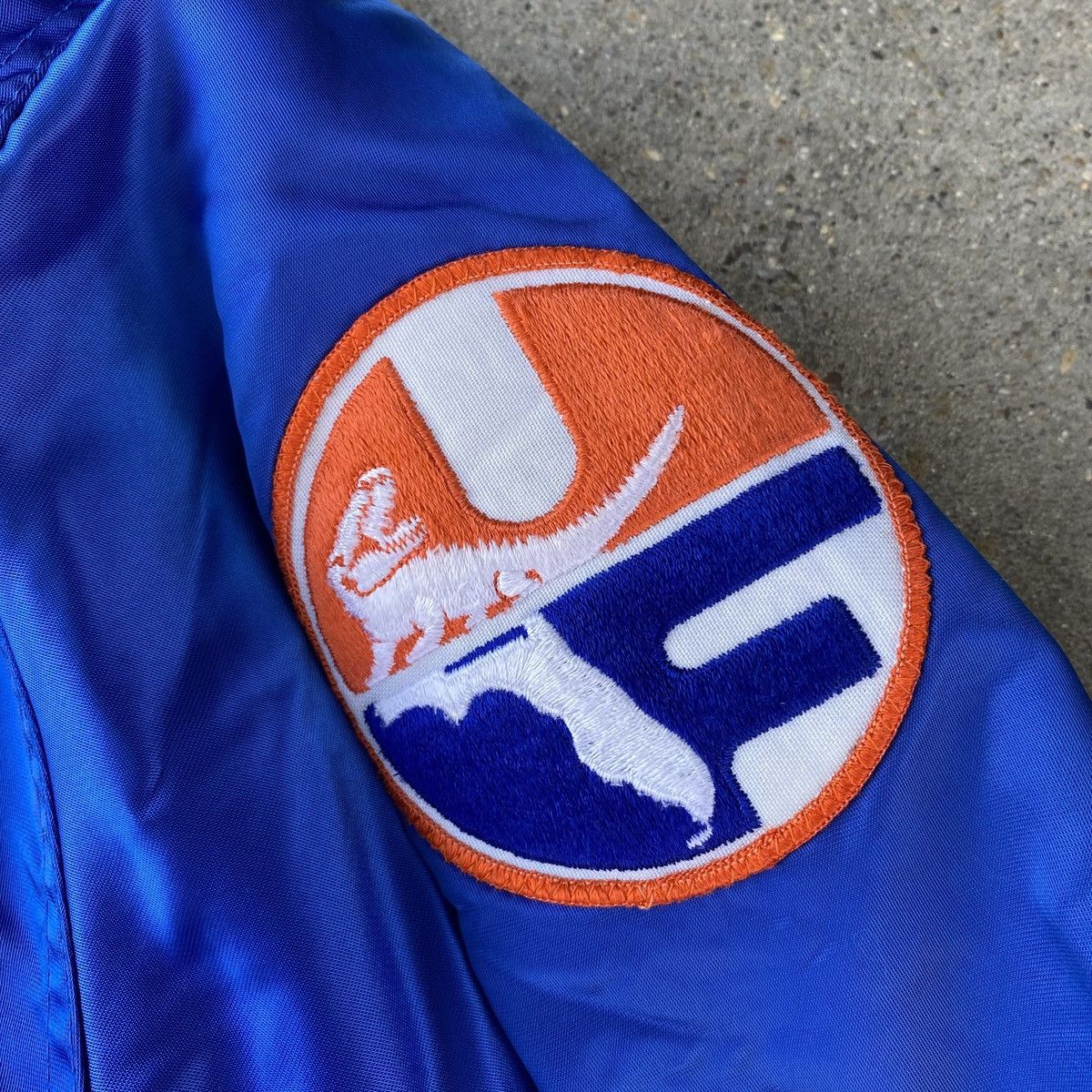 Starter Vintage Starter Florida Gators Satin Bomber Jacket Spellout Size US L / EU 52-54 / 3 - 4 Thumbnail