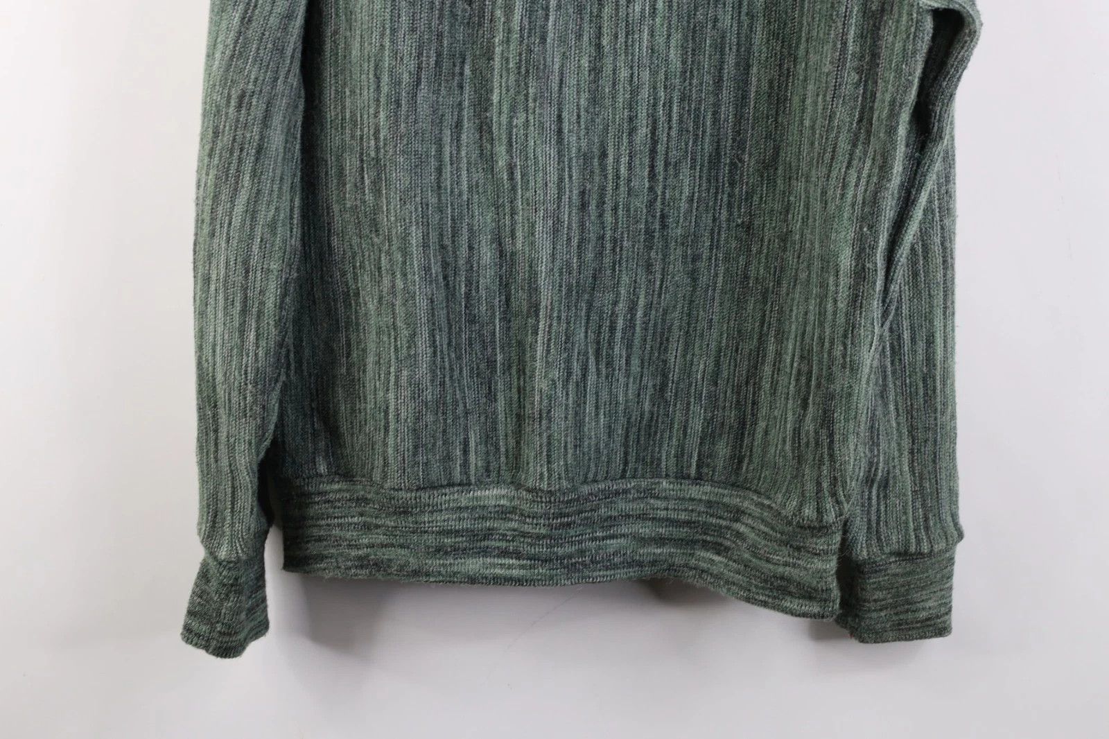 Vintage Vintage 60s 70s Knit Kurt Cobain Cardigan Sweater Green USA Size US M / EU 48-50 / 2 - 10 Thumbnail
