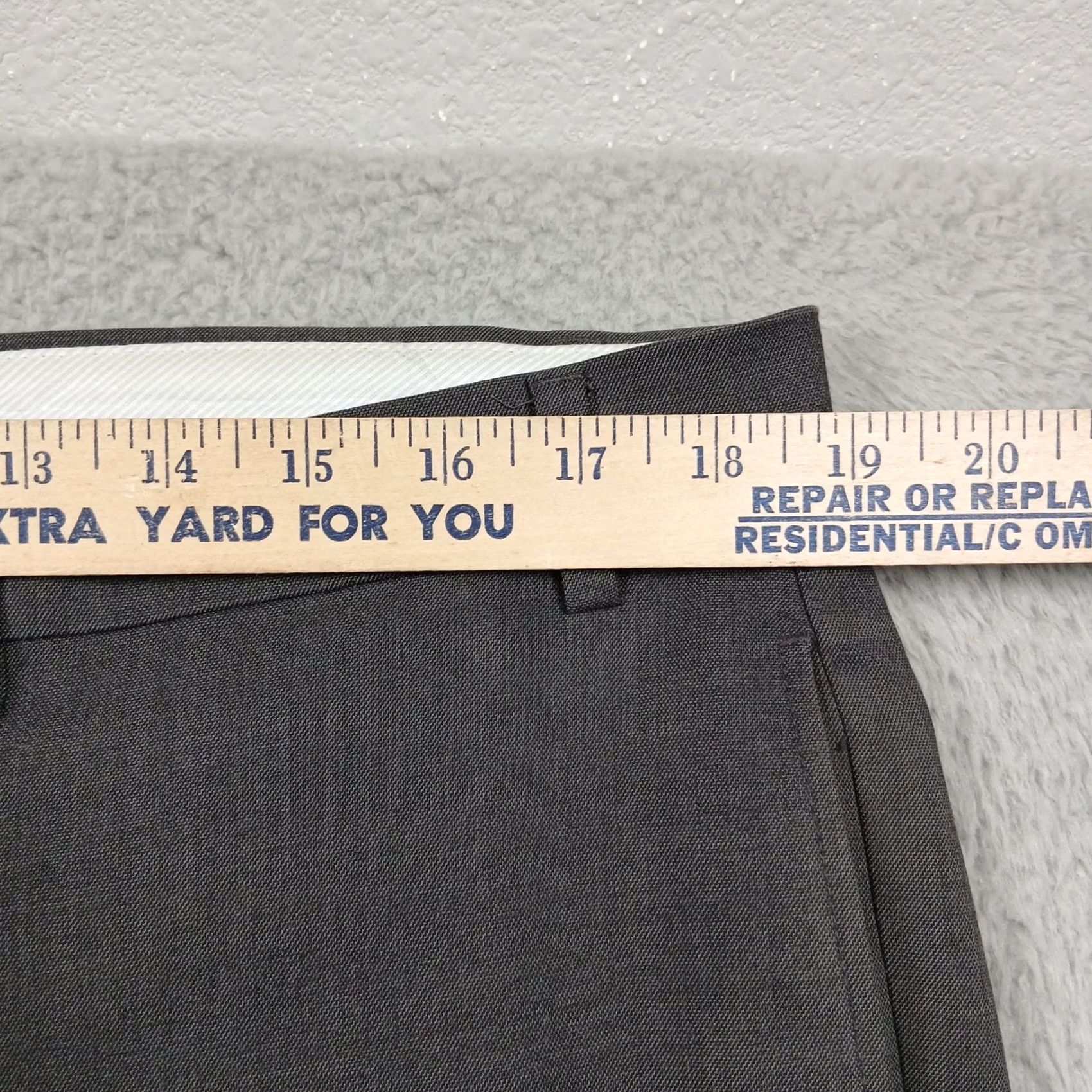 Ralph Lauren VINTAGE? No. Ralph Lauren Dress Pants Men 36x32 Gray Stretch Trousers Size US 36 / EU 52 - 5 Thumbnail