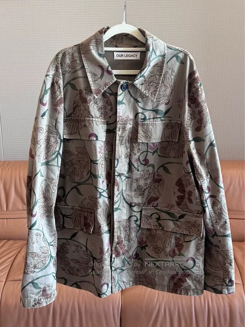 Our Legacy Our Legacy Floral shirt jacket Size US M / EU 48-50 / 2 - 1 Thumbnail