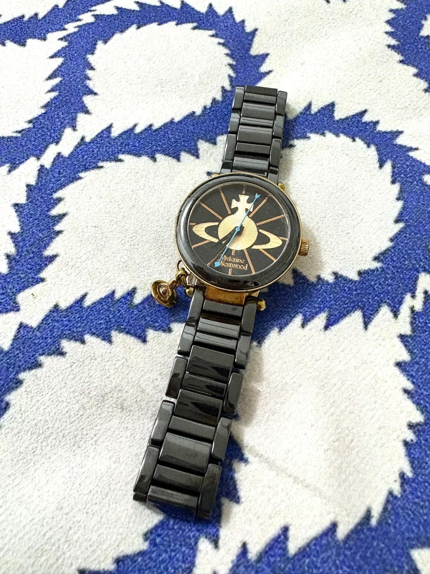Vivienne Westwood Vivienne Westwood Vintage Saturn Black Watch Size ONE SIZE - 1 Thumbnail