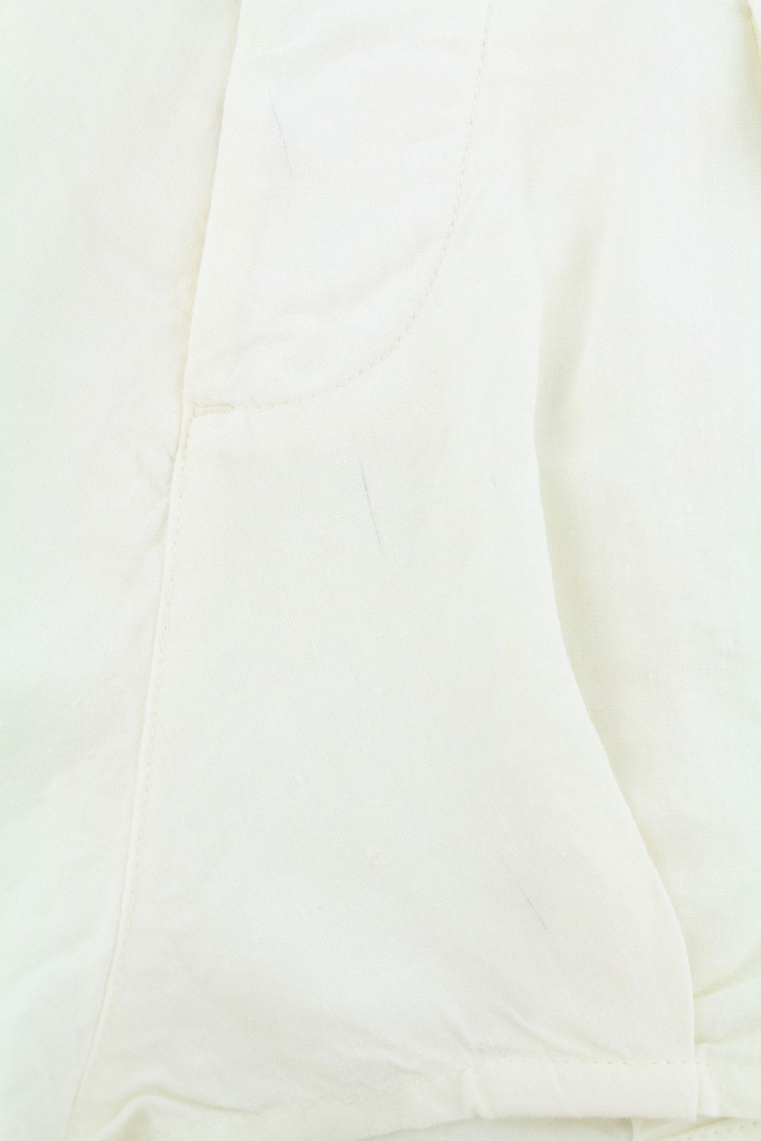 R13 BUBBLE SKORT 25 White Linen Patch Pocket Shorts 90035 Size 25" / US 0 / IT 36 - 10 Thumbnail