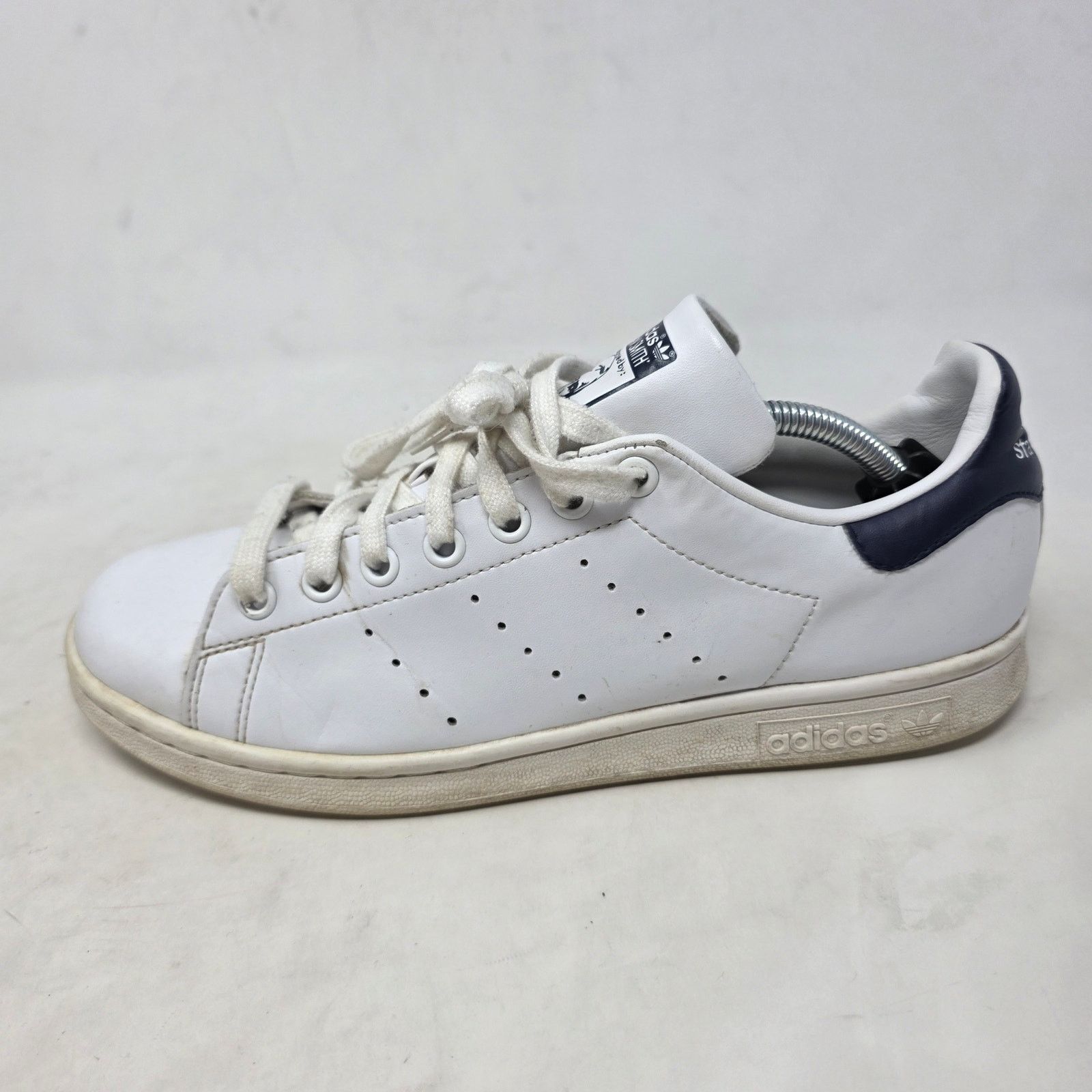 Adidas Adidas Stan Smith White Black Leather Sneakers Womens 8.5 Size US 8.5 / IT 38.5 - 2 Thumbnail