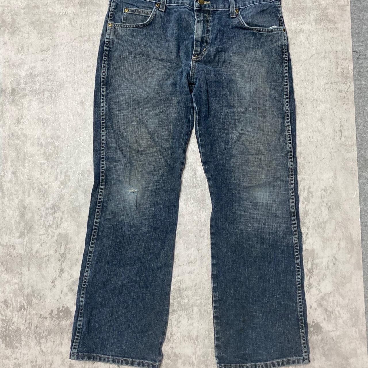 Wrangler Wrangler blue denim jeans jeans Size US 32 / EU 48 - 2 Thumbnail