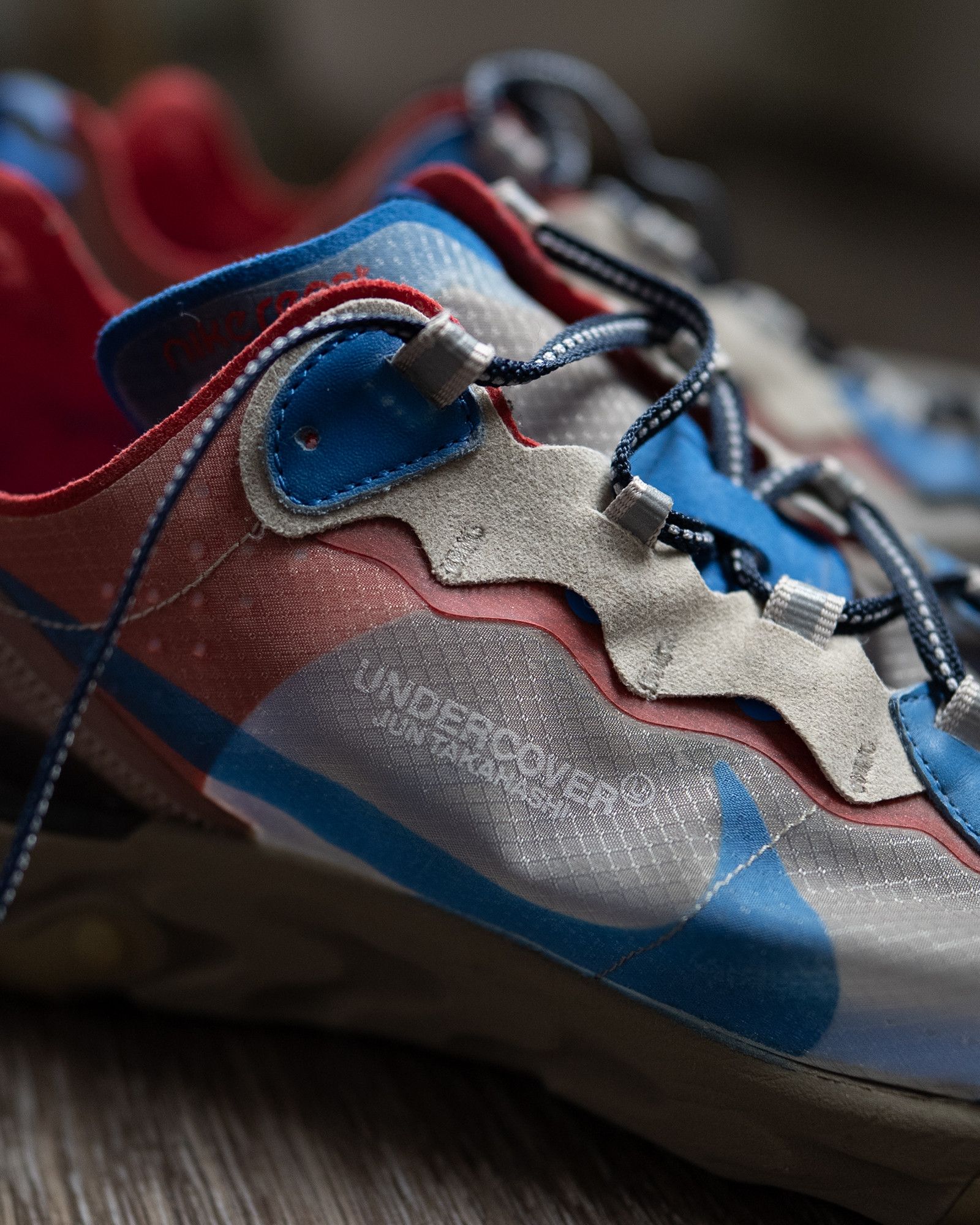 Nike × Undercover Nike x Undercover React 87 "Light Beige Chalk" Size US 12 / EU 45 - 4 Thumbnail
