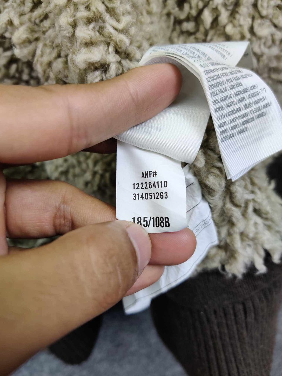 Abercrombie & Fitch Vintage Abercrombie & Fitch Shearling Fur Hoodie Jacket Size US XL / EU 56 / 4 - 19 Thumbnail