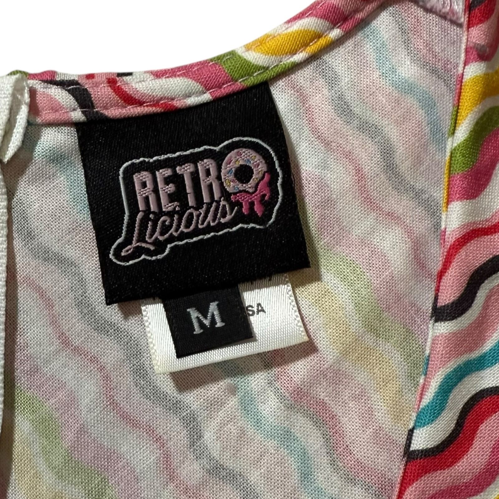 Other Retrolicious Dress Vintage Inspired Fit & Flare Size Medium Size M / US 6-8 / IT 42-44 - 4 Thumbnail