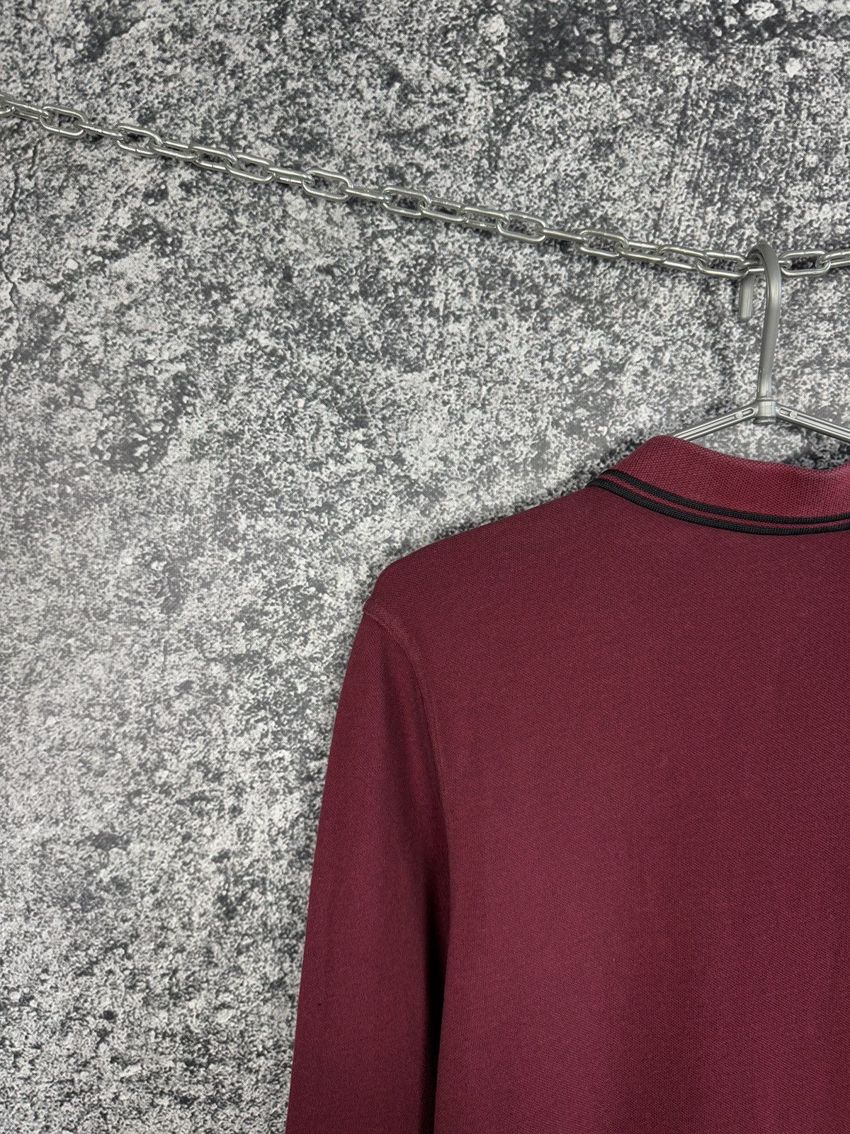 Fred Perry Fred Perry Long Sleeve Cotton Polo Shirt Streetwear Size M Size US M / EU 48-50 / 2 - 11 Thumbnail