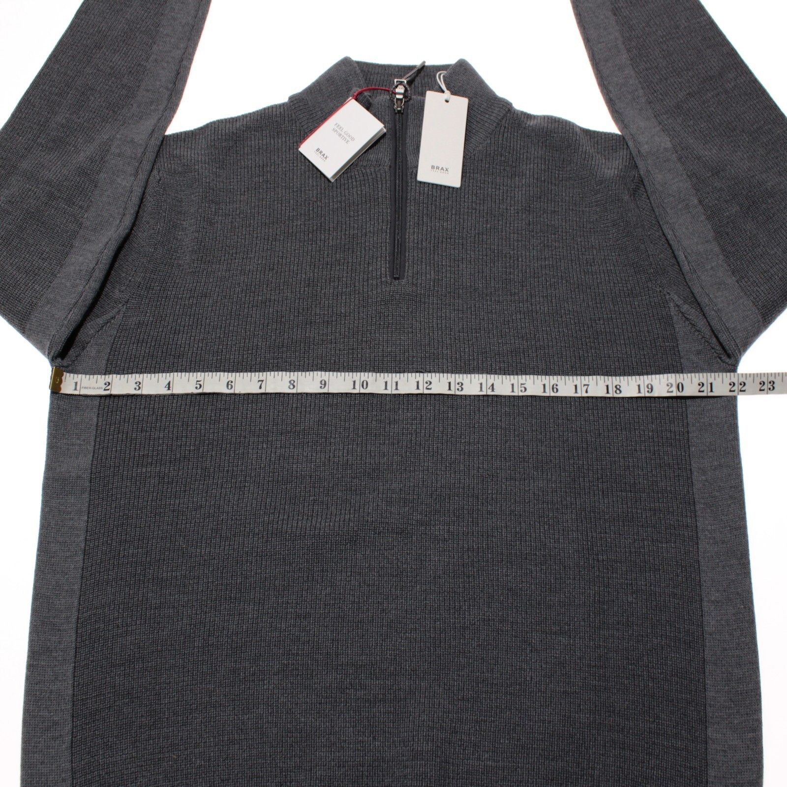 BRAX BRAX Sweater Size US XL in Gray Size US XL / EU 56 / 4 - 4 Thumbnail