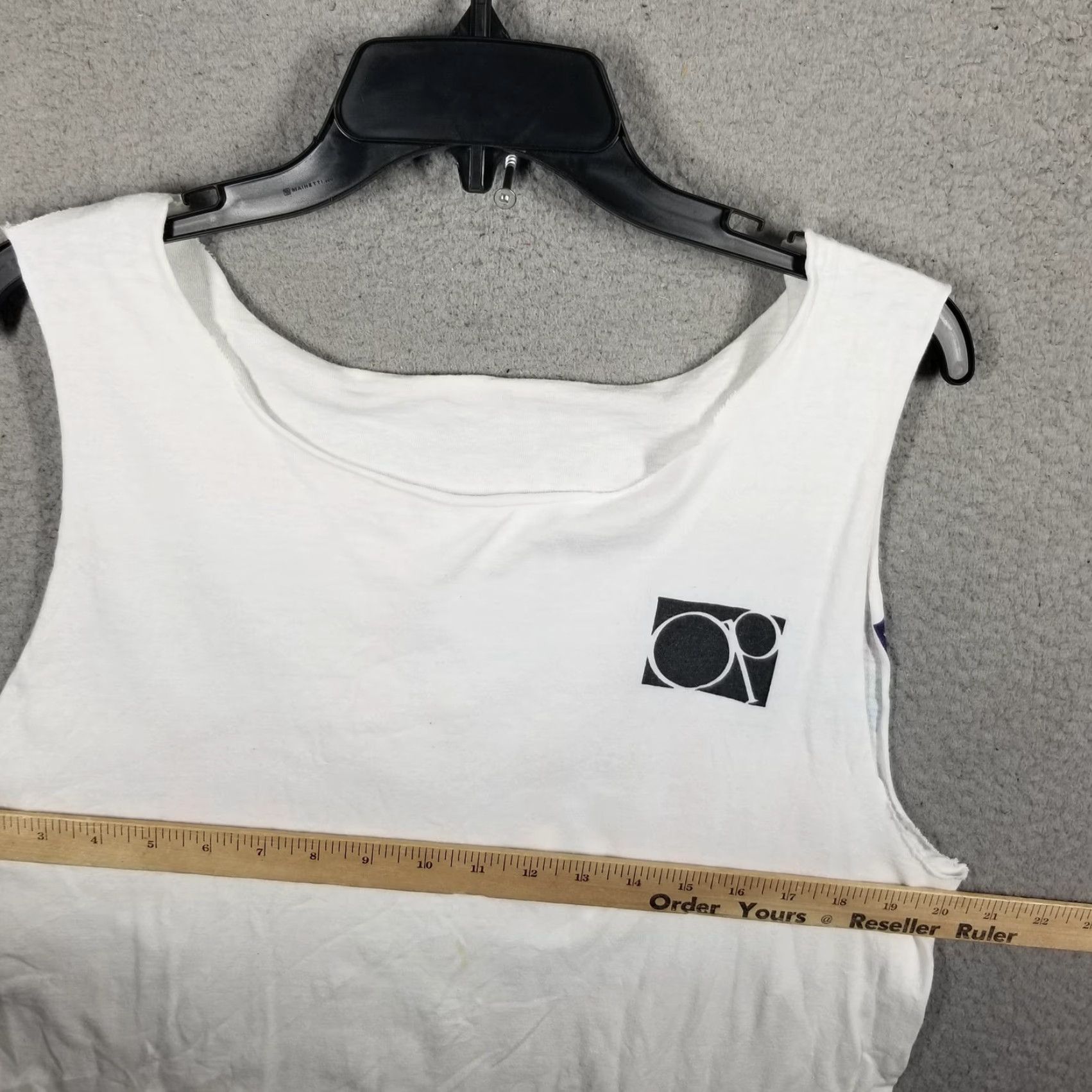 Ocean Pacific VINTAGE Ocean Pacific Shirt Mens Medium White Sleeveless Tank Cutoff Surfboard 80s VTG Beach Mens Size US M / EU 48-50 / 2 - 7 Thumbnail