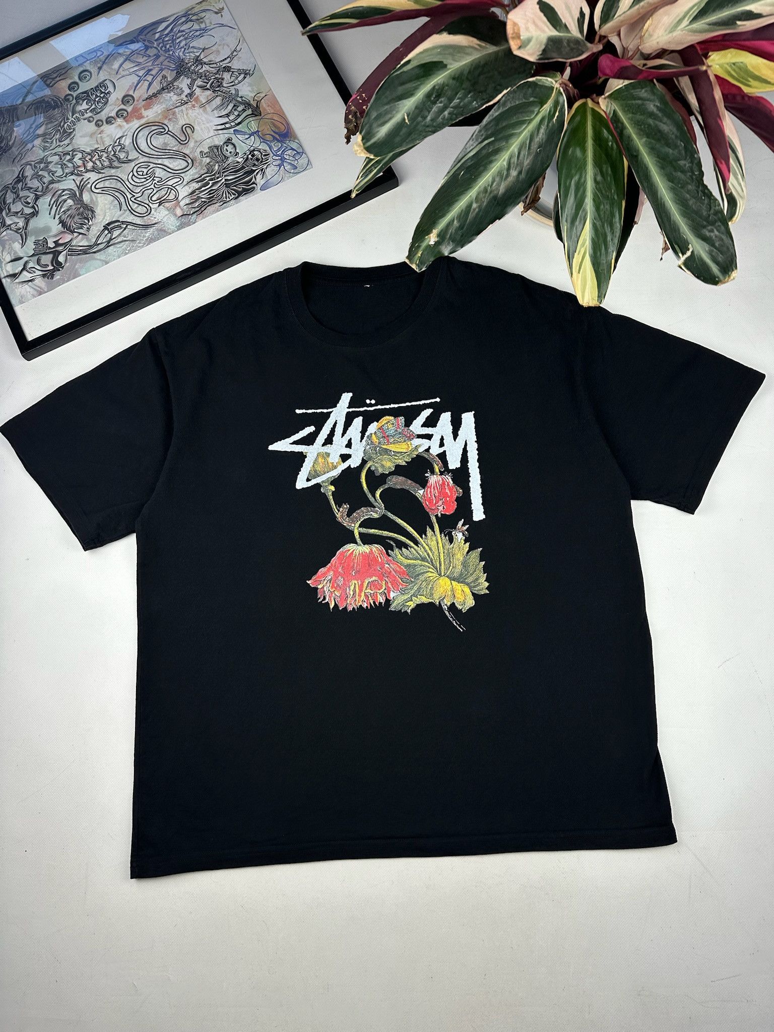 Stussy Stussy Flower Tee Size US L / EU 52-54 / 3 - 5 Thumbnail