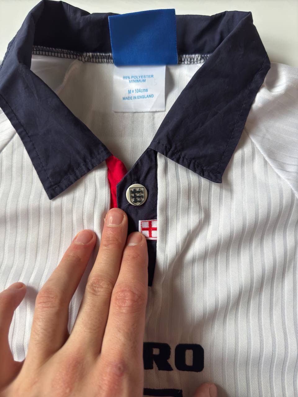 Umbro England Umbro vintage soccer jersey 1990th M Size US M / EU 48-50 / 2 - 3 Thumbnail