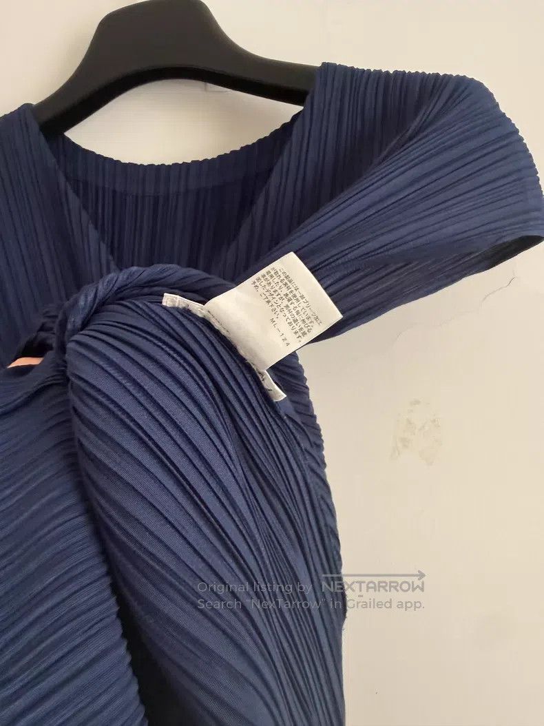 Issey Miyake Issey Miyake Denim Dress Size L / US 10 / IT 46 - 4 Thumbnail