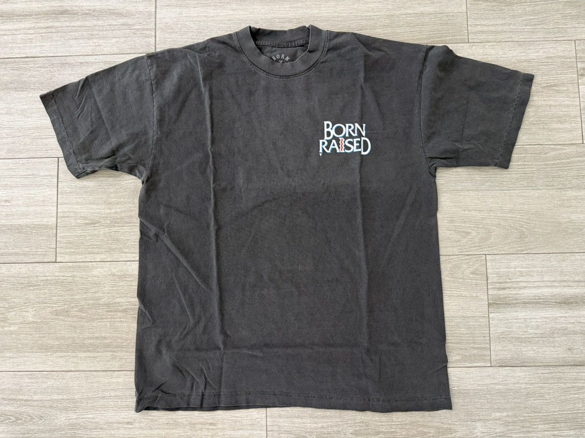 Born X Raised BORN X RAISED Crooked Tee T-Shirt Vintage Black Size L Large Size US L / EU 52-54 / 3 - 1 Thumbnail