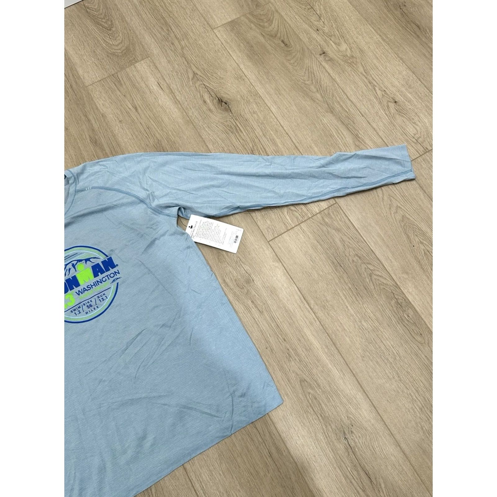 Lululemon VINTAGE-NOT APPLICABLE Lululemon Shirt Mens XL Blue Metal Vent Tech 2.0 Ironman Maple Valley Size US XL / EU 56 / 4 - 2 Thumbnail