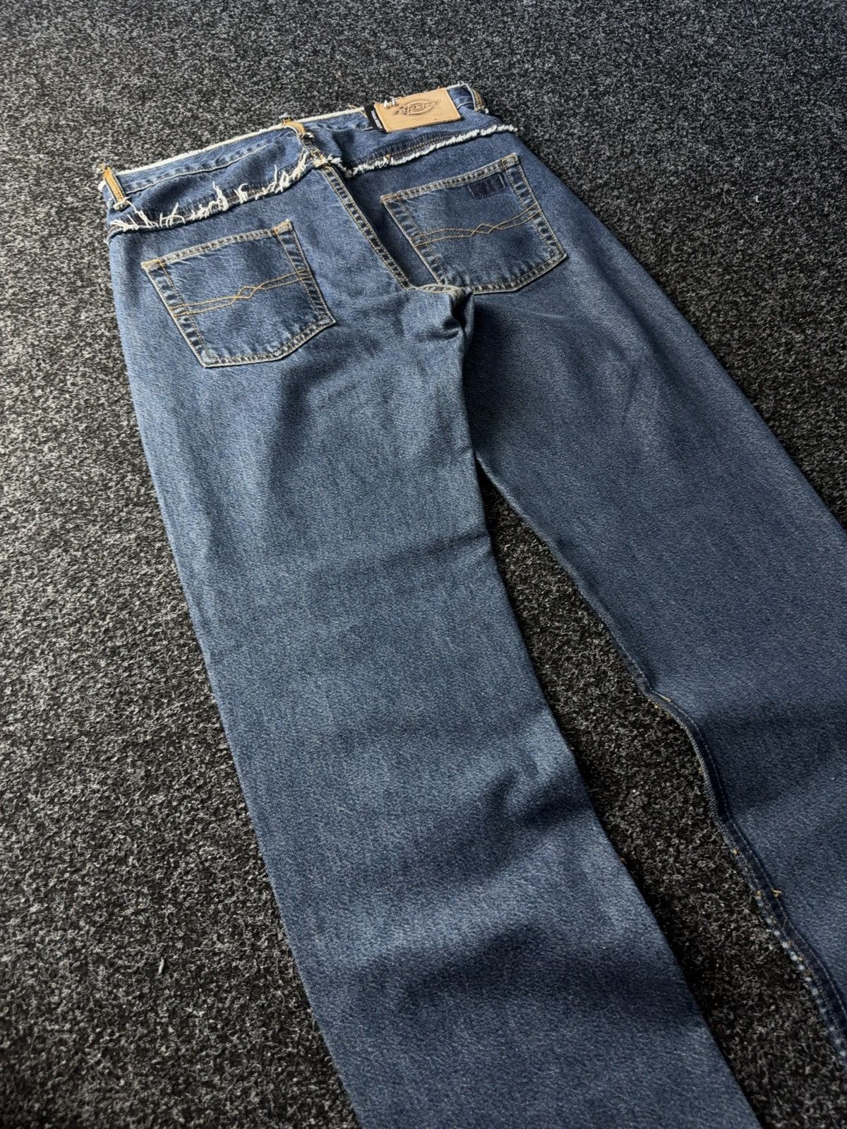 Dickies Vintage 00s Dickies Retro Distressed Y2K Sk8 denim pants Size US 32 / EU 48 - 14 Thumbnail