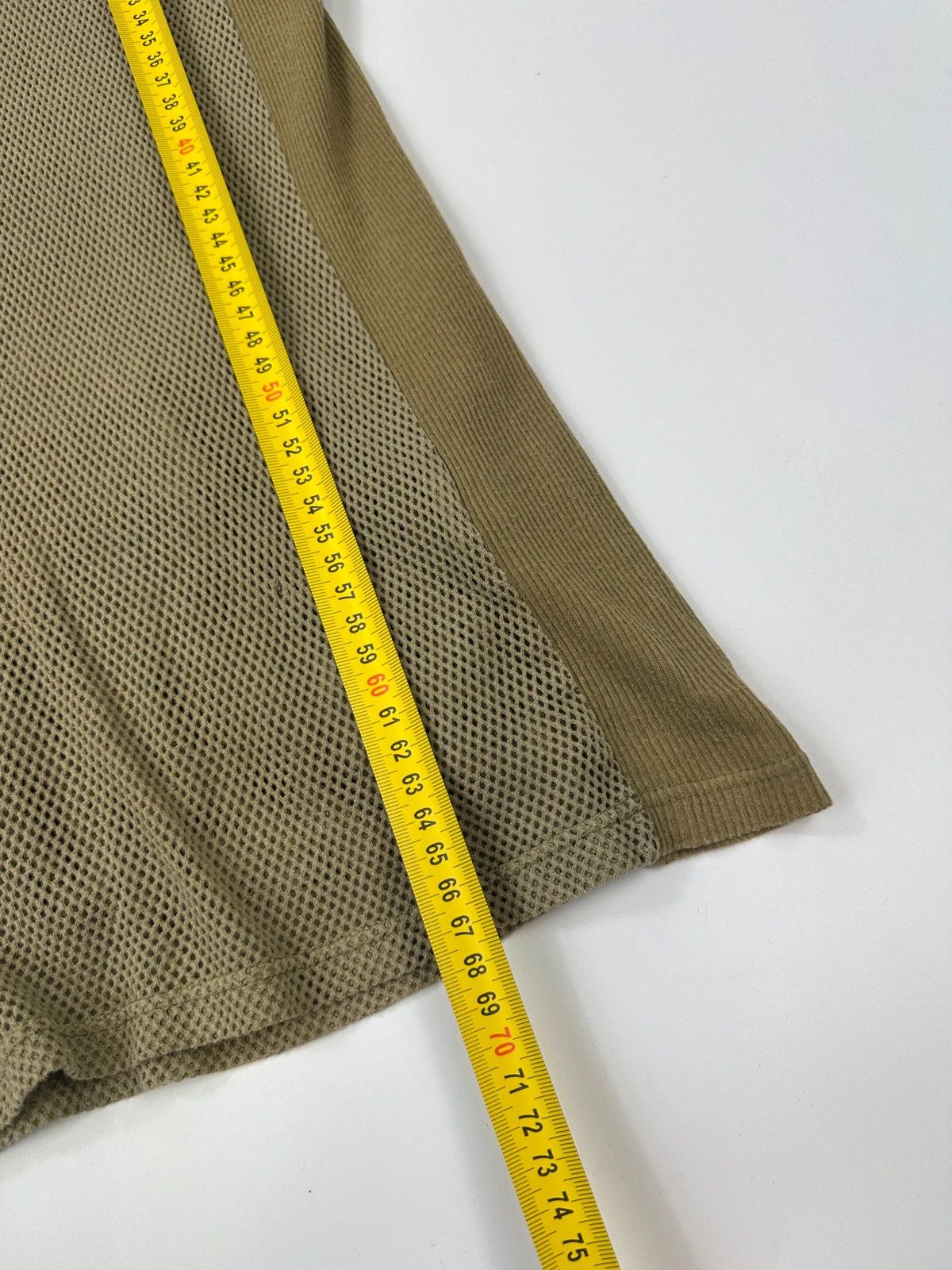 Dolce & Gabbana Dolce & Gabbana SS2003 Khaki Cargo Pocket Mesh Tank Top Size US S / EU 44-46 / 1 - 9 Thumbnail