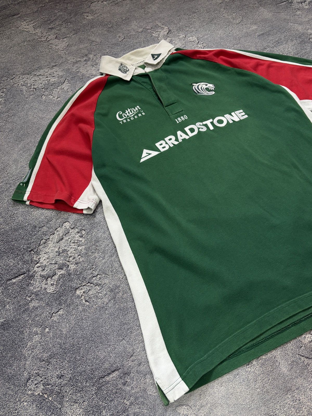 Cotton Traders 2003-05 Leicester Tigers Cotton Traders Rugby Shirt XL Size US XL / EU 56 / 4 - 16 Thumbnail