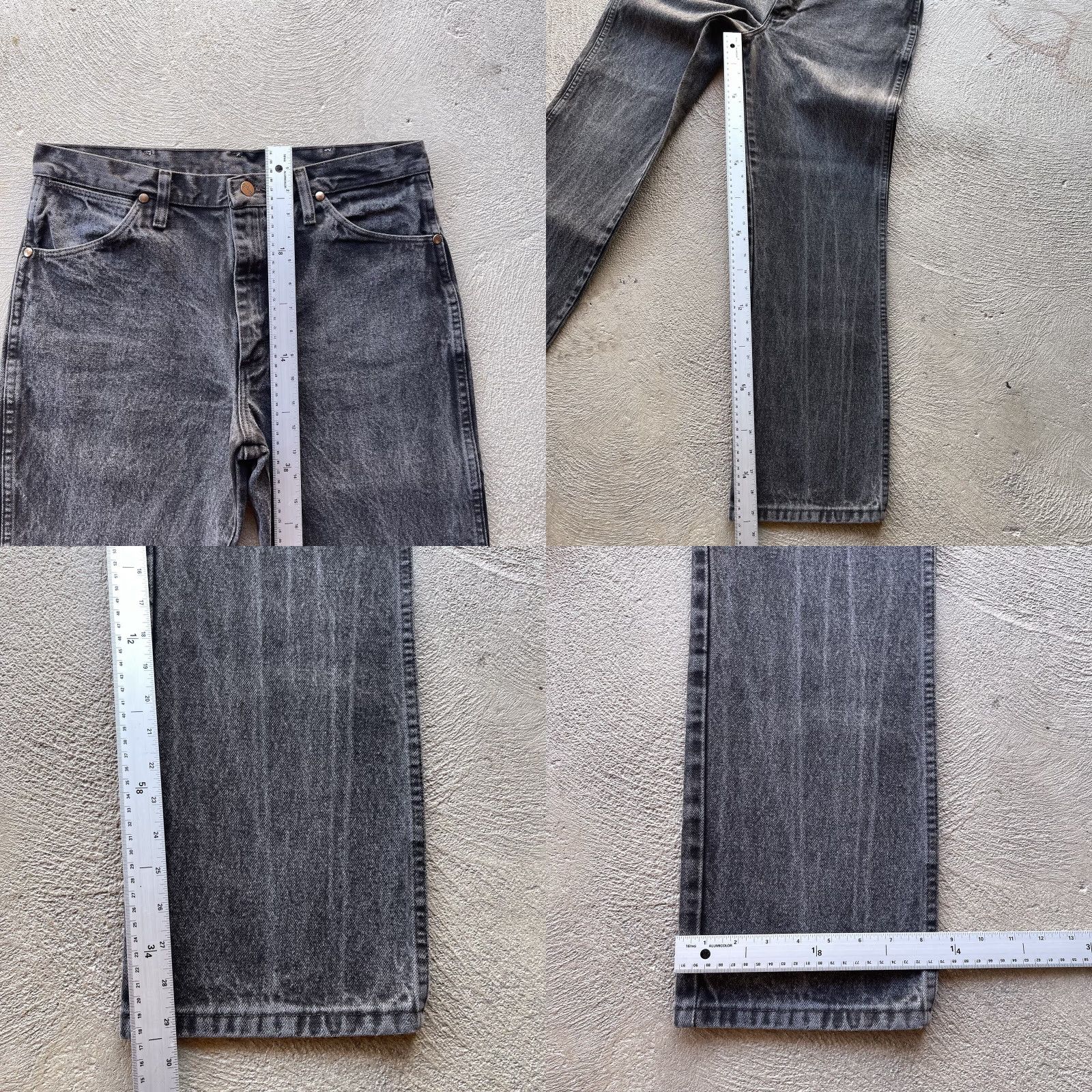 Wrangler Wrangler Jeans Mens 34x30 Denim Pants Cowboy Western Straight Fit Brown 90s Vintage Style Size US 34 / EU 50 - 8 Thumbnail