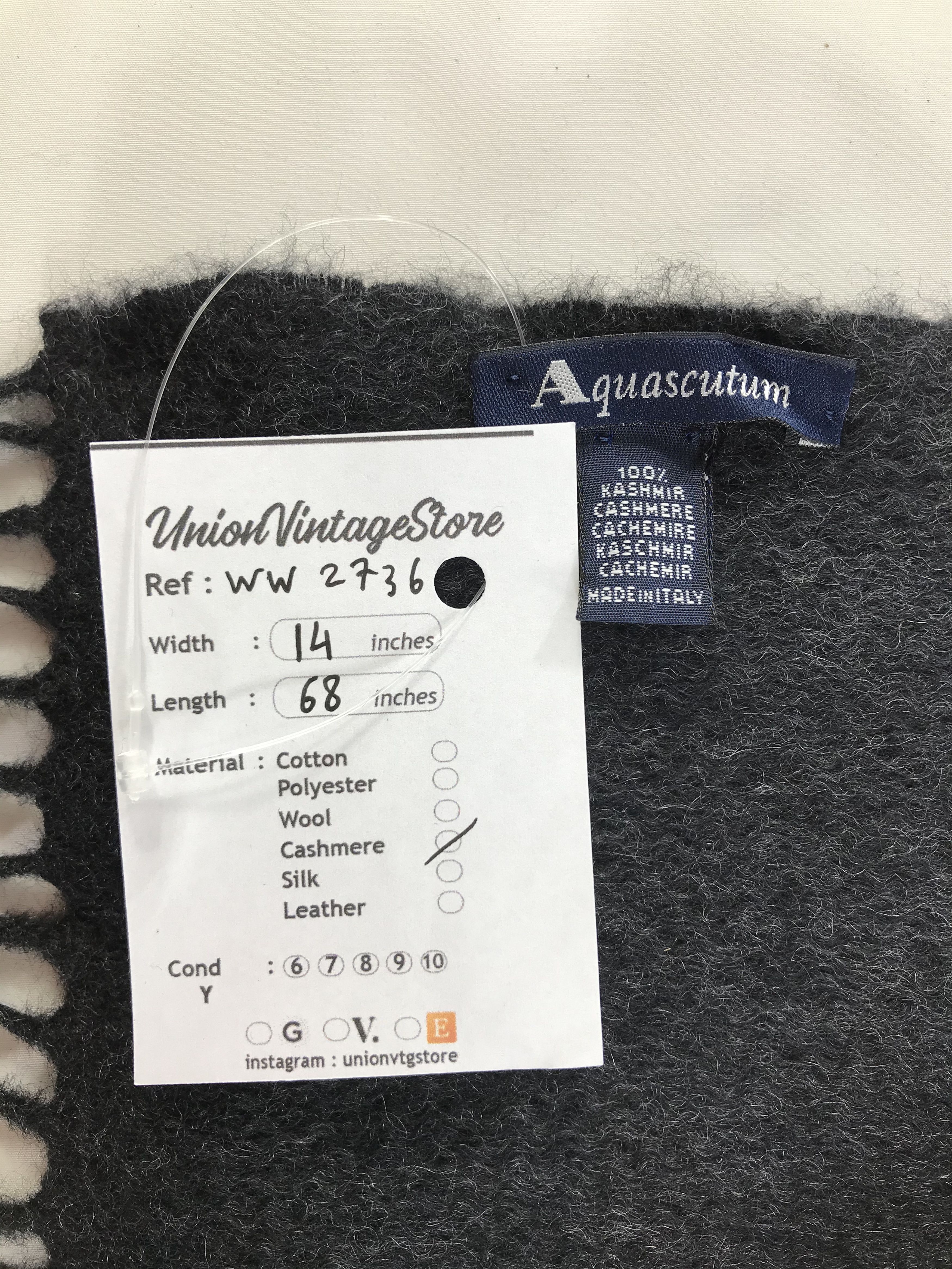Aquascutum Aquascutum Scarf / Muffler / Neckwear - WW2736 Size ONE SIZE - 5 Thumbnail