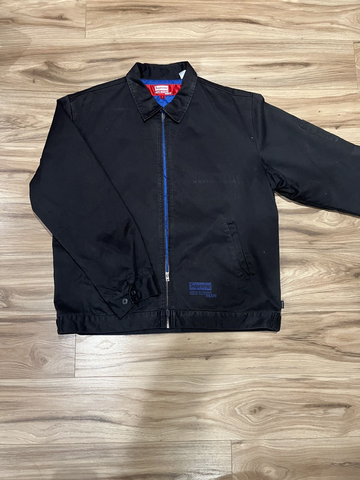 Supreme Supreme Junya Watanable CDG FW21 Poem Work Jacket Black