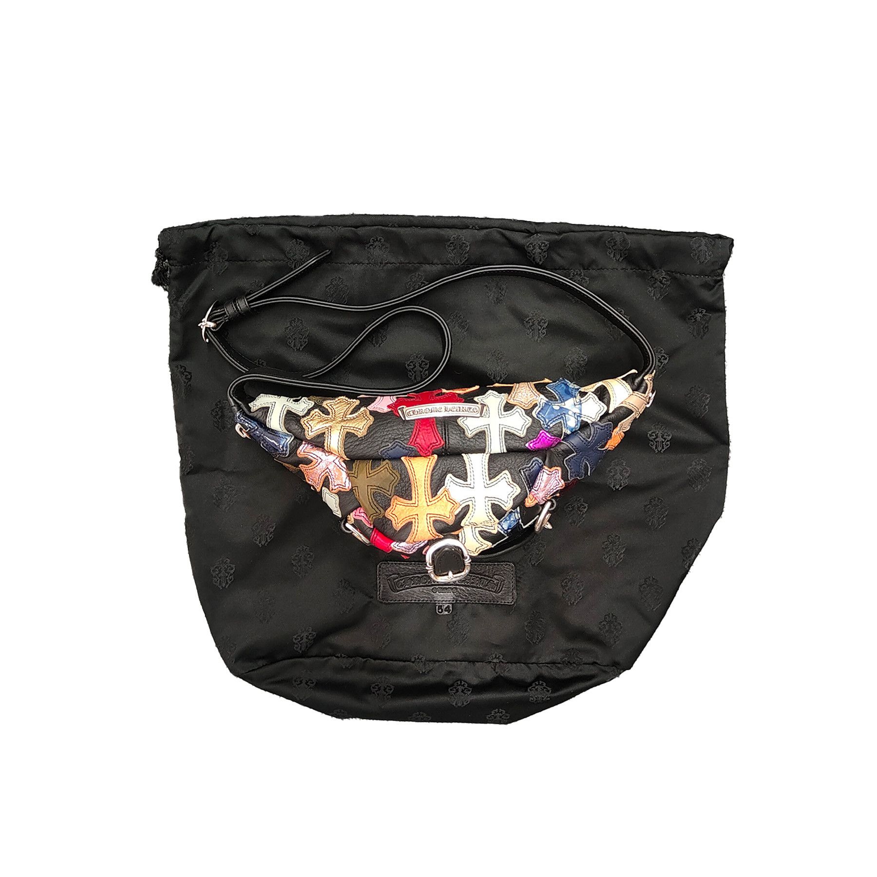Chrome Hearts Chrome Hearts Multicolor Special Cross Patch Snat Bag Size ONE SIZE - 4 Thumbnail